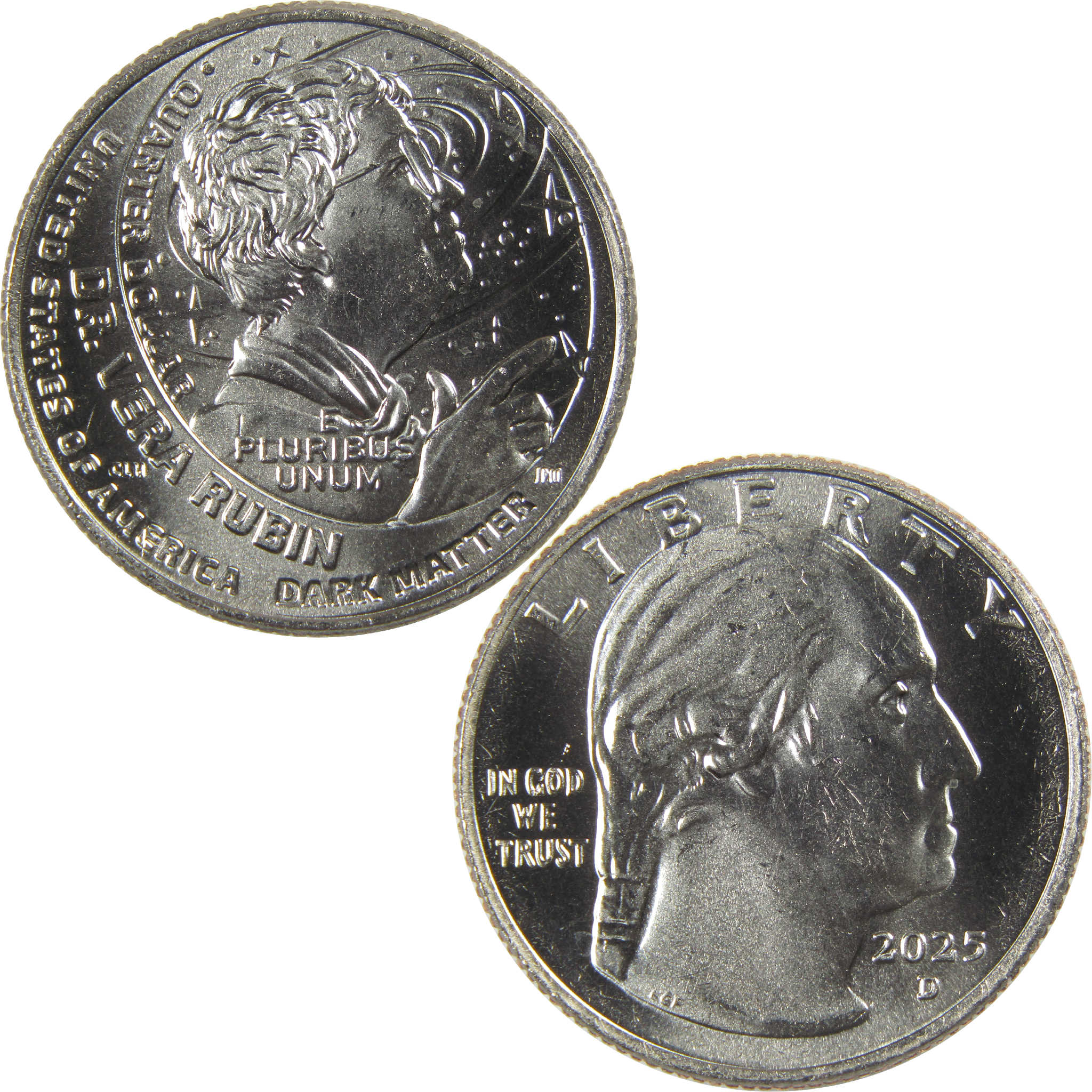 2025 D Vera Rubin American Women Quarter Uncirculated Clad 25c Coin