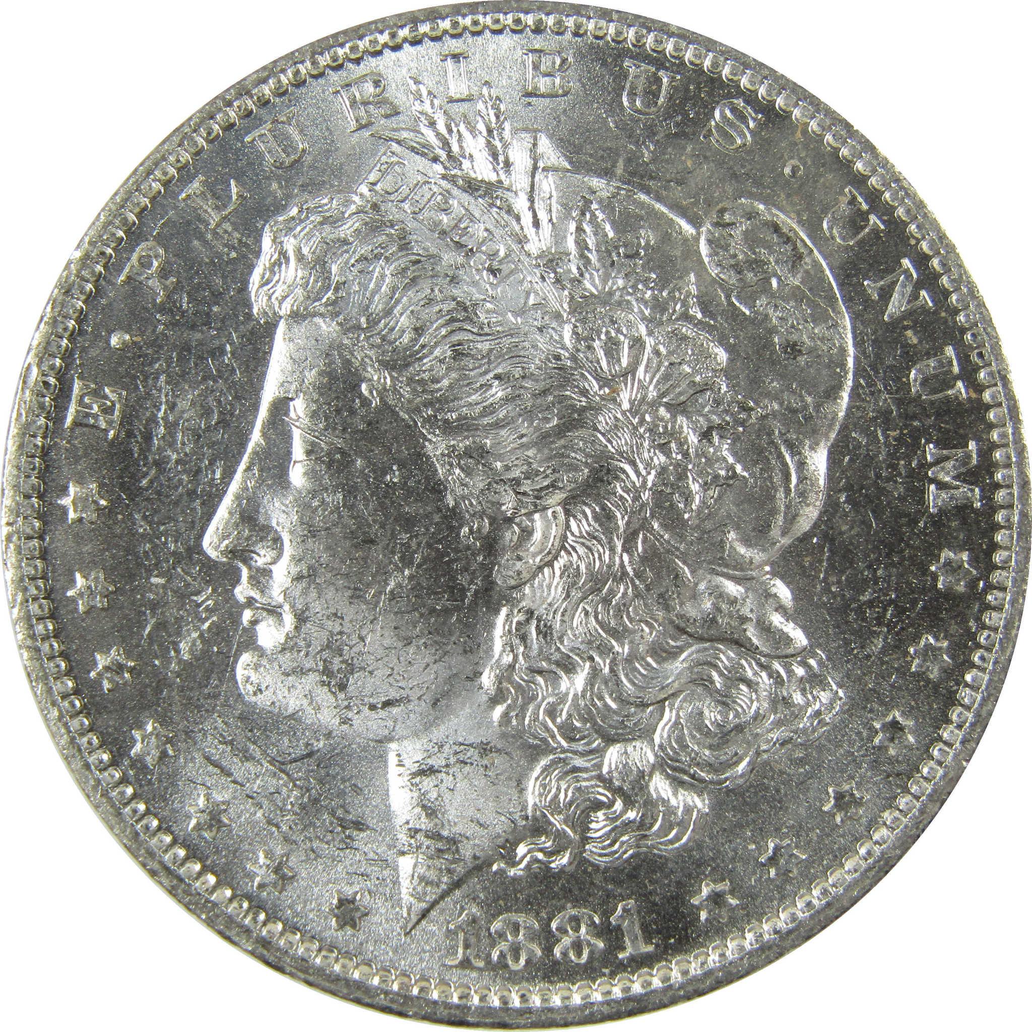 1881 O Morgan Silver Dollar Uncirculated Mint State $1 Coin SKU:I27762 - Morgan coin - Morgan silver dollar - Morgan silver dollar for sale - Profile Coins & Collectibles