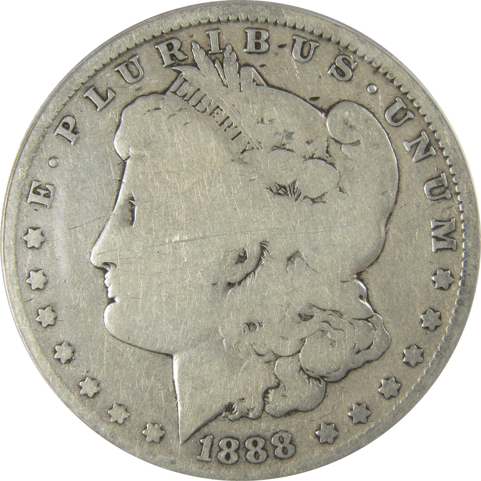 1888 O VAM-4 Hot Lips Morgan Silver Dollar G 6 Details ANACS SKU:CP831 - Morgan coin - Morgan silver dollar - Morgan silver dollar for sale - Profile Coins & Collectibles