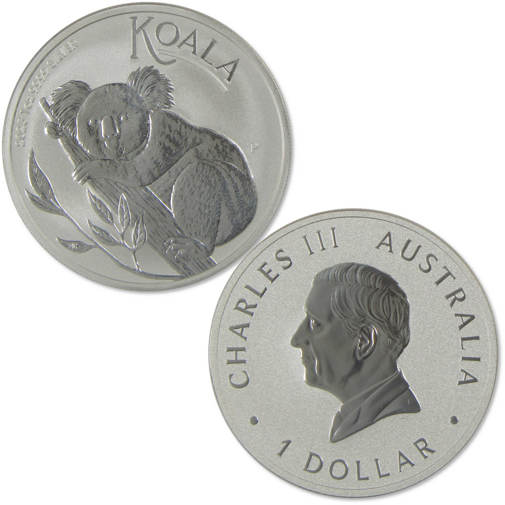2025 Australian Koala BU Uncirculated 1 oz .9999 Silver Bullion