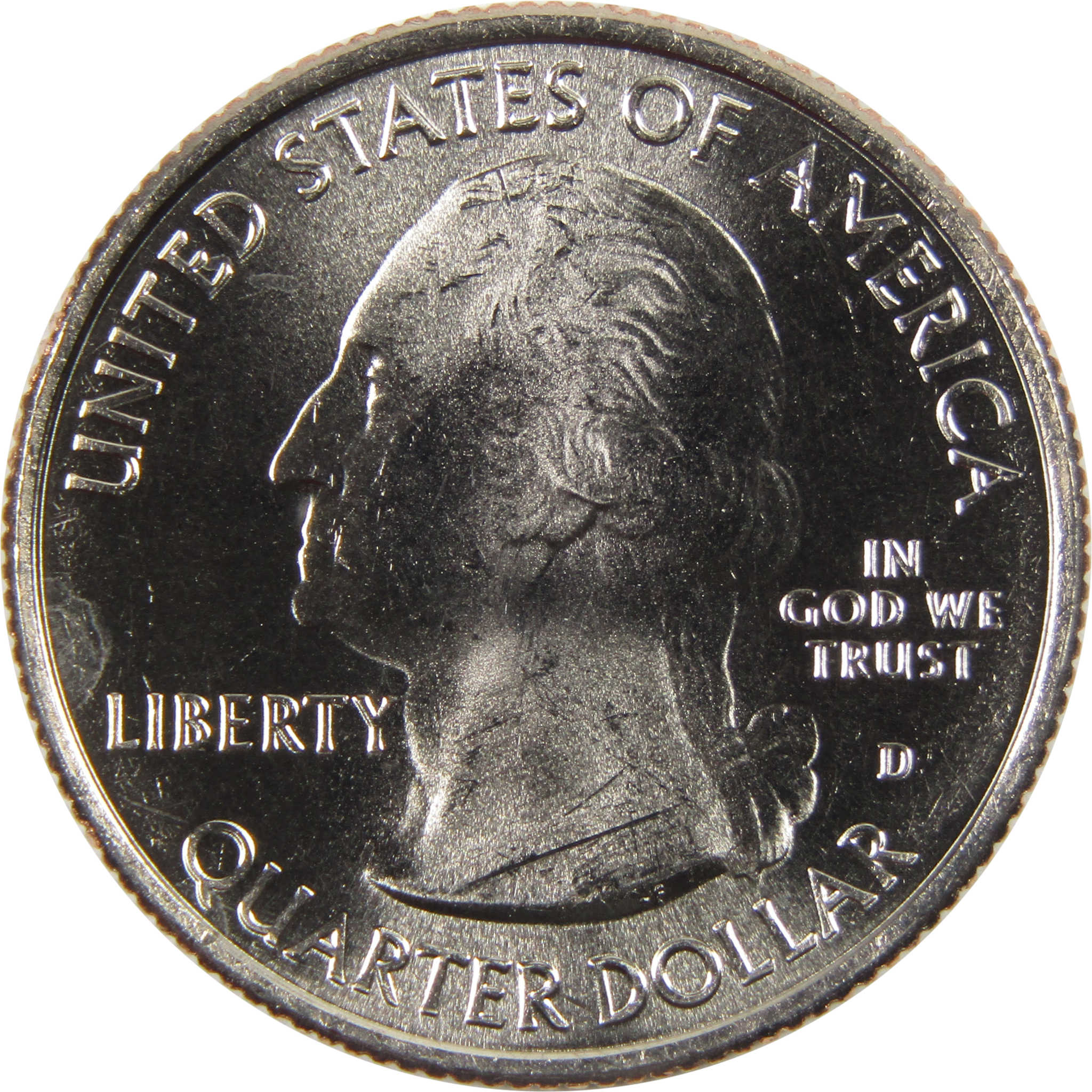 2012 D Denali National Park and Preserve Quarter Uncirculated Clad 25c