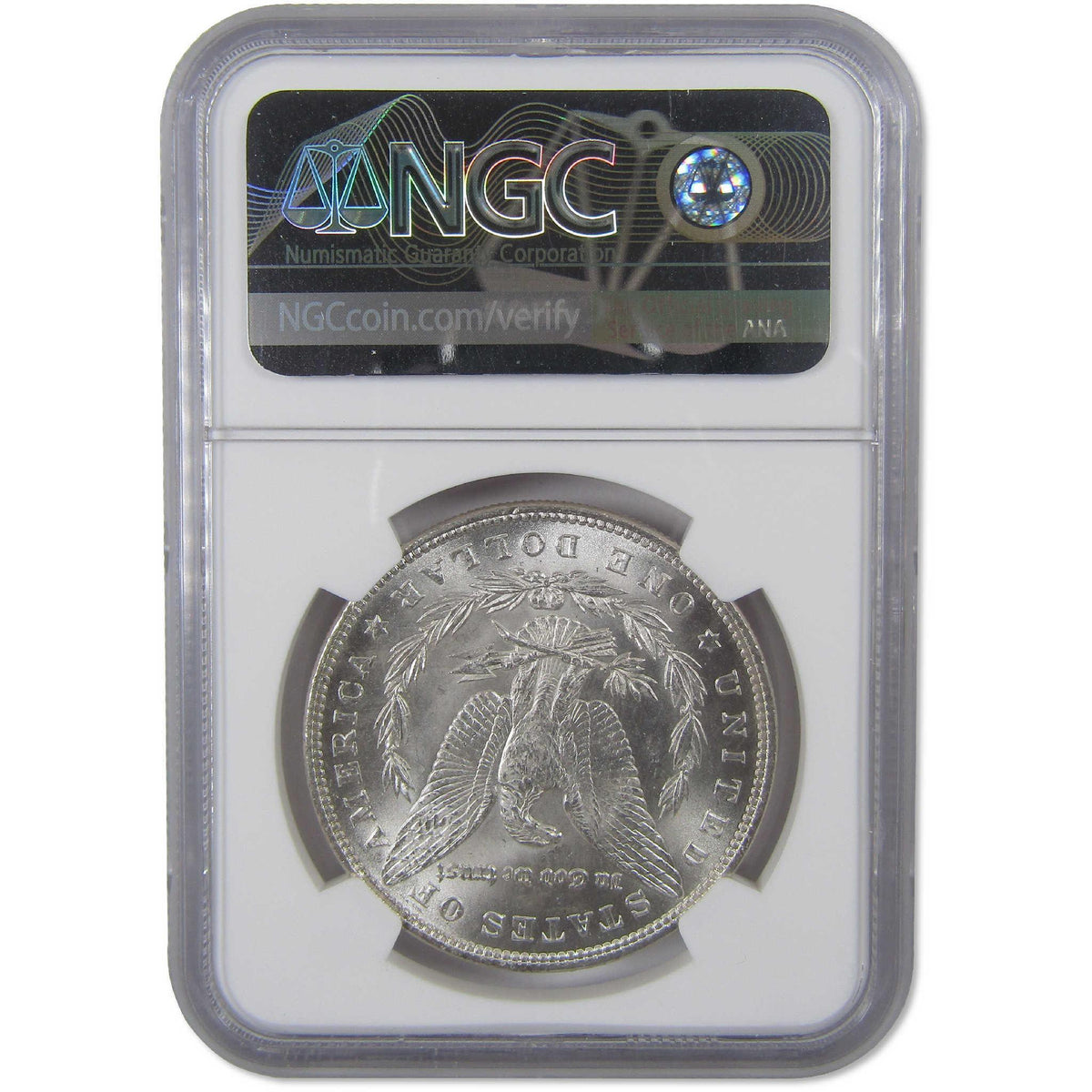 1885 Morgan Silver Dollar MS 66 NGC Uncirculated $1 Coin Collectible - Morgan coin - Morgan silver dollar - Morgan silver dollar for sale - Profile Coins & Collectibles