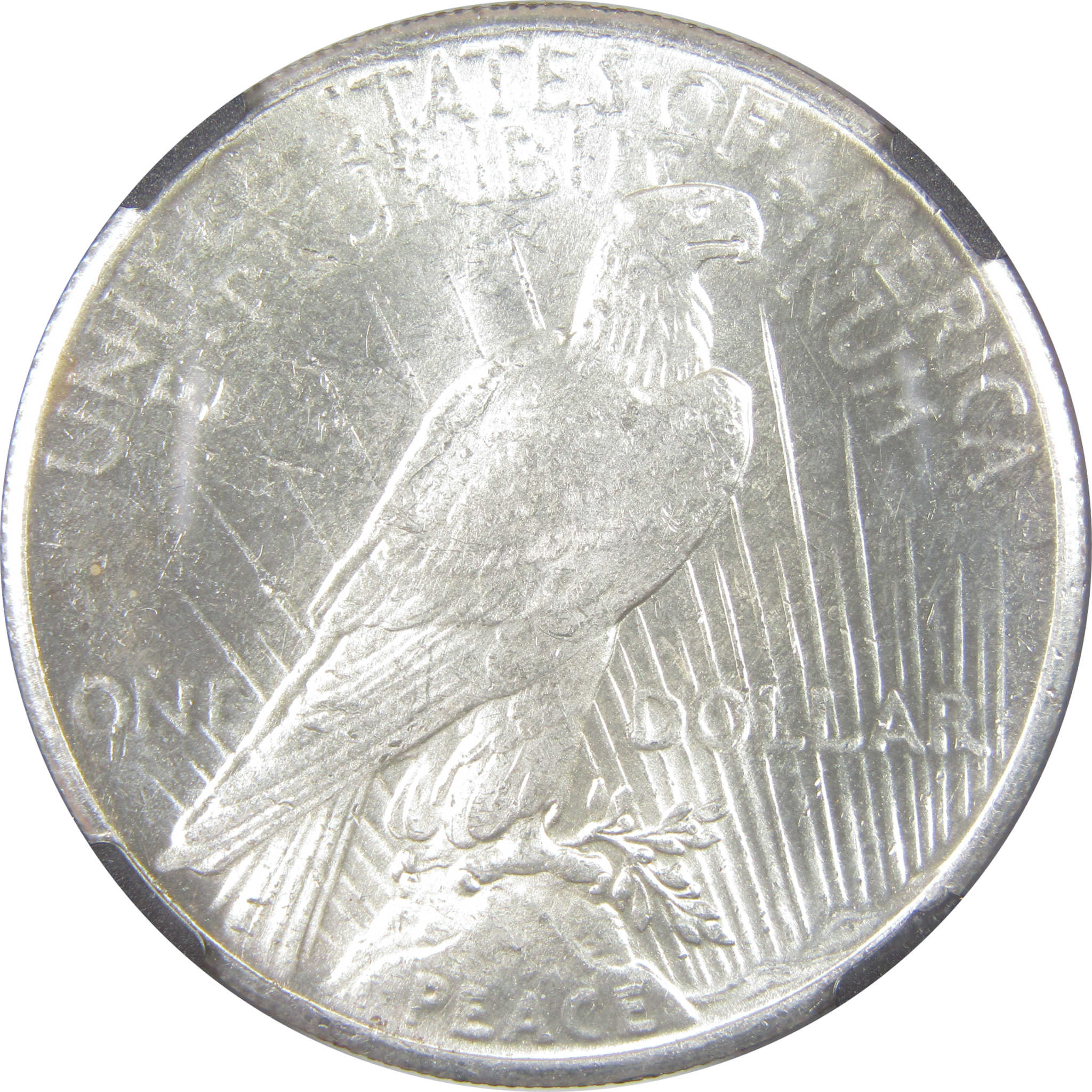 1926 Peace Dollar MS 63 NGC Silver Original Bag Fragment SKU:I18287