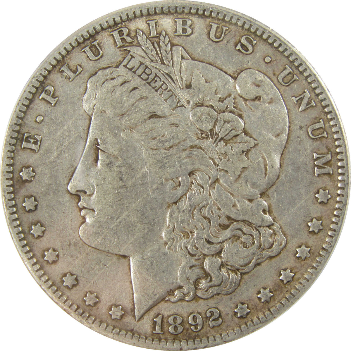 1892 O Morgan Silver Dollar EF 40 ANACS $1 Coin Collectible SKU:I9629 - Morgan coin - Morgan silver dollar - Morgan silver dollar for sale - Profile Coins & Collectibles