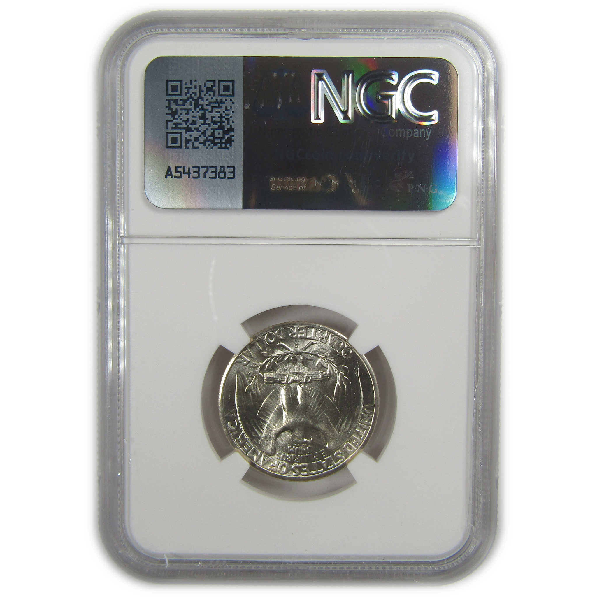 1944 D Washington Quarter MS 66 NGC Silver Bag Fragment SKU:I20502