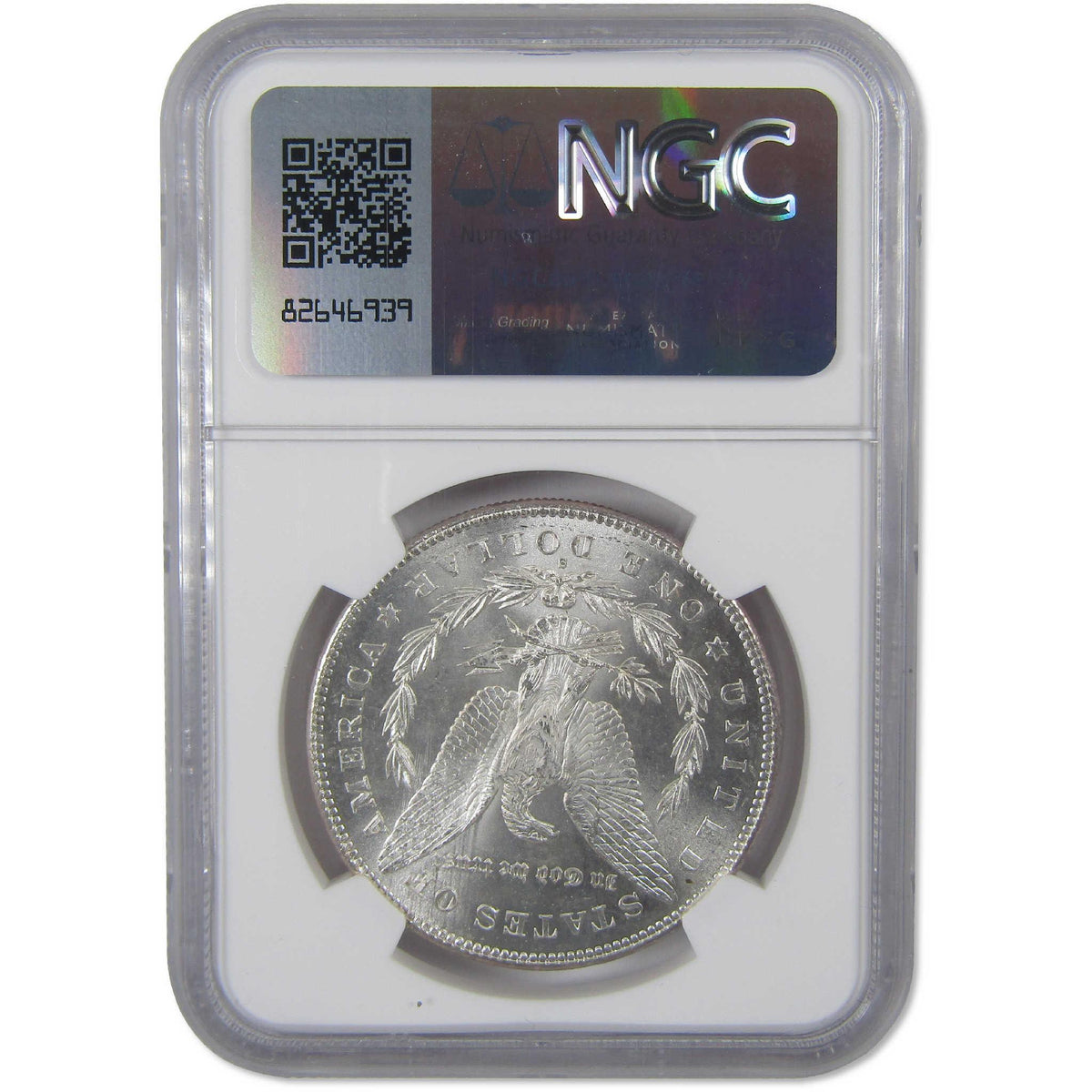 1878 S Morgan Silver Dollar MS 66 NGC Uncirculated $1 Coin Collectible - Morgan coin - Morgan silver dollar - Morgan silver dollar for sale - Profile Coins & Collectibles