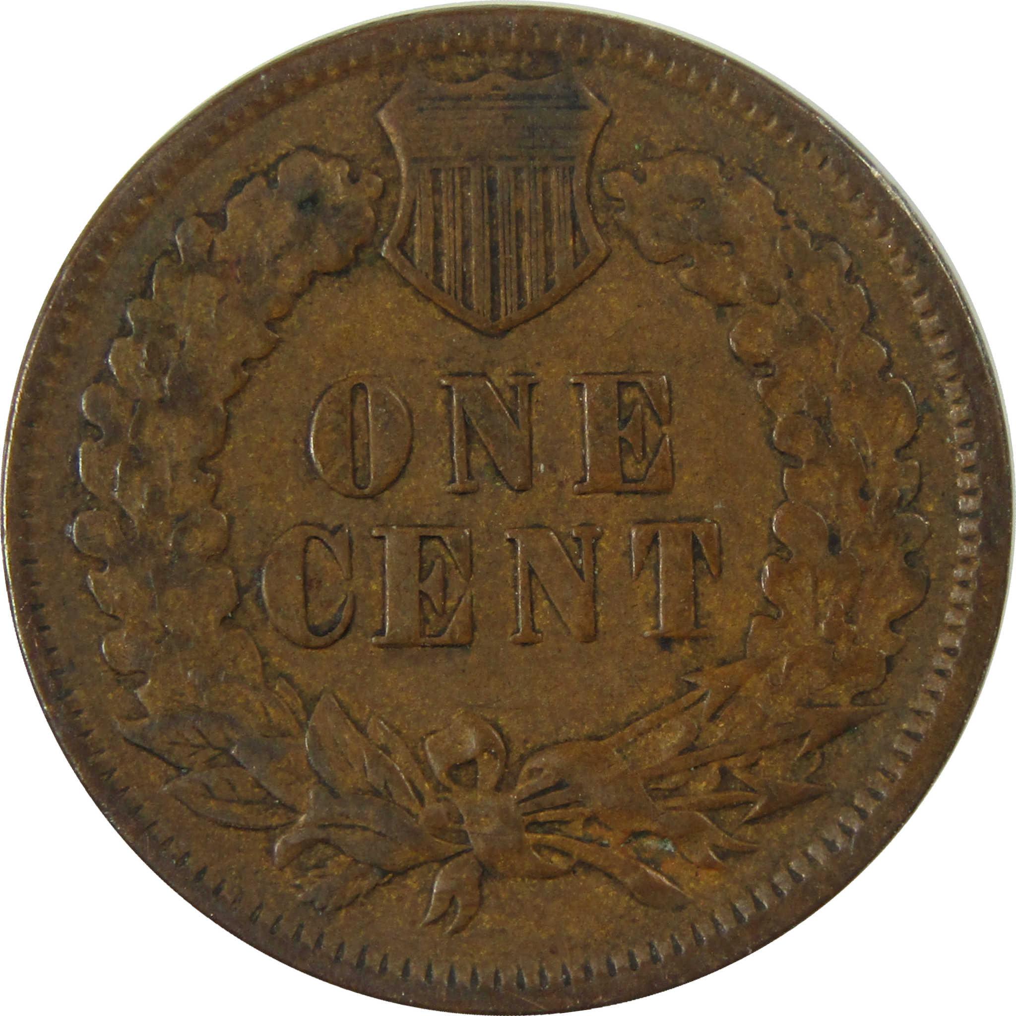 1897 Indian Head Cent VF Very Fine Penny 1c Coin SKU:I26966