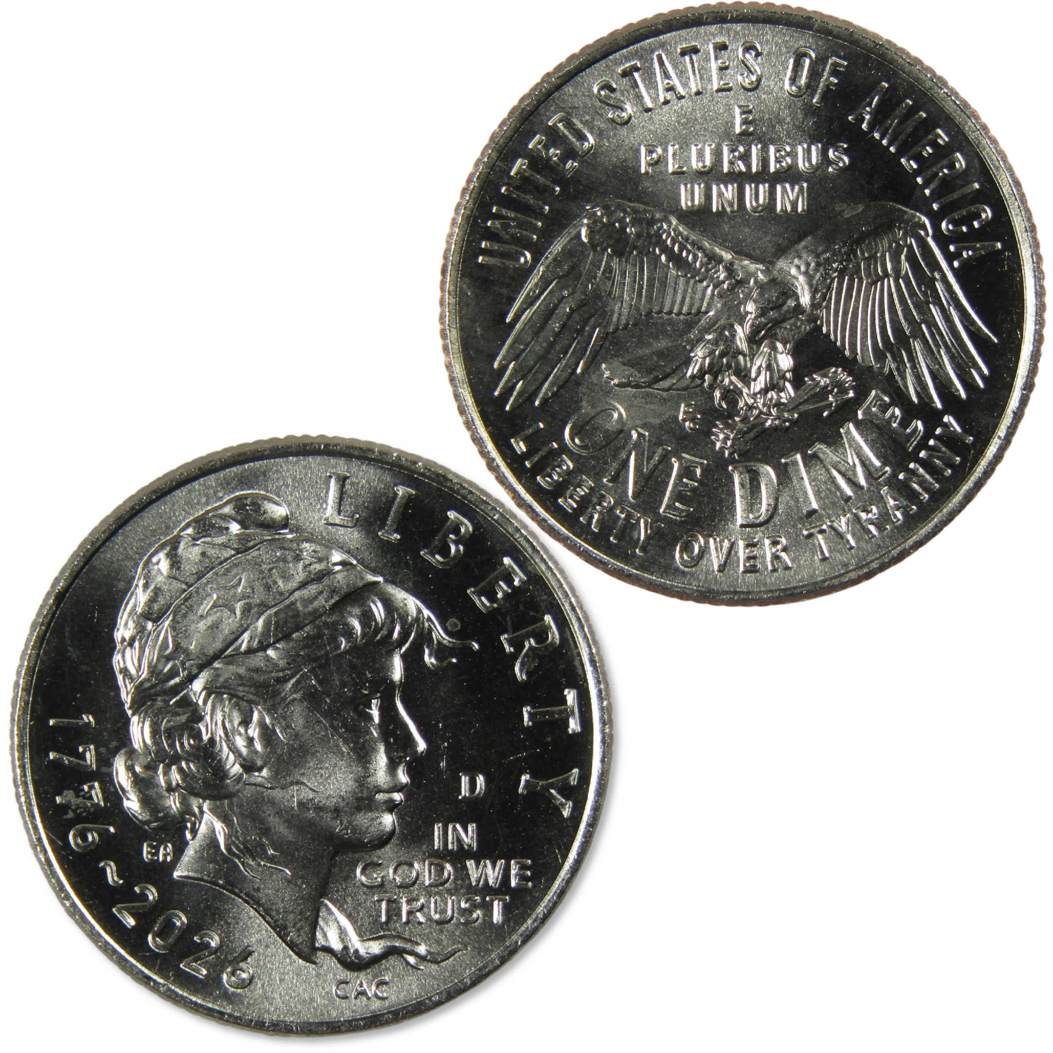 2026 D Emerging Liberty Semiquincentennial Clad Dime Uncirculated