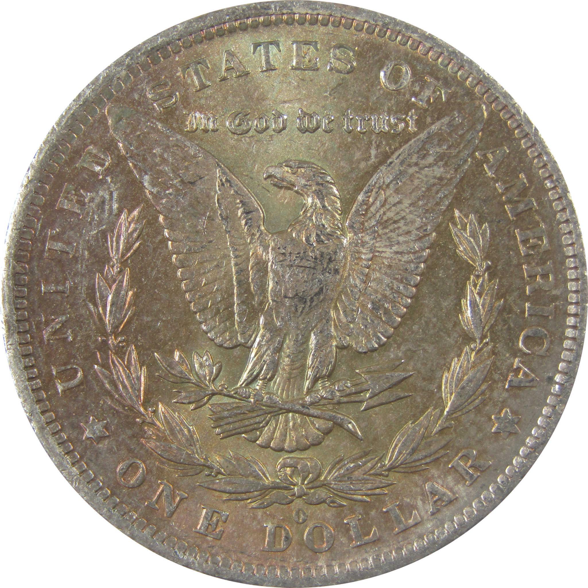 1884 O Morgan Silver Dollar BU Choice Uncirculated Toned SKU:I24167