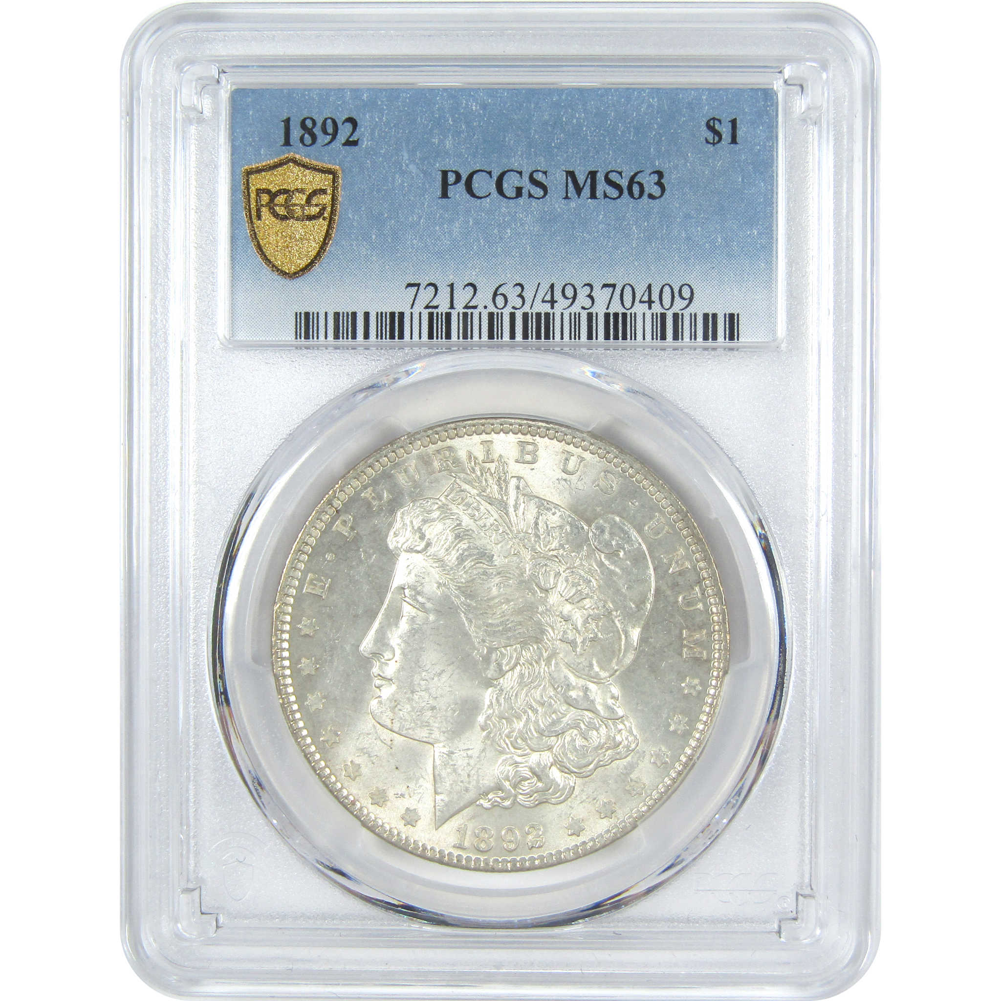 1892 Morgan Dollar MS 63 PCGS Silver $1 Uncirculated Coin SKU:I15381 - Morgan coin - Morgan silver dollar - Morgan silver dollar for sale - Profile Coins & Collectibles
