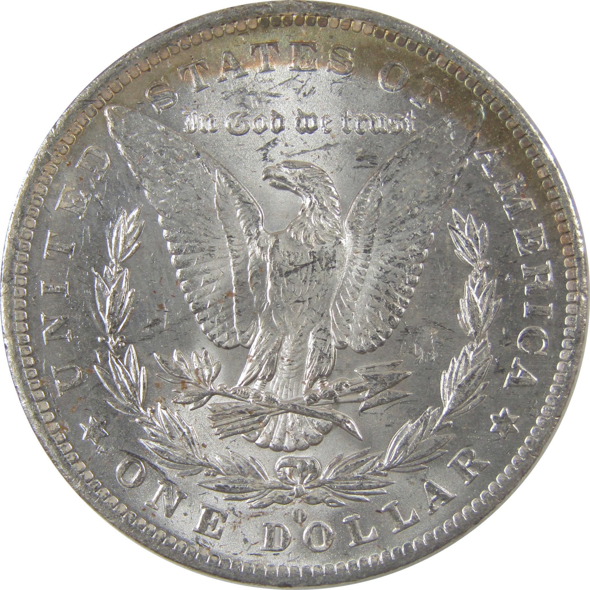 1884 O Morgan Silver Dollar BU Choice Uncirculated Toned SKU:I24200