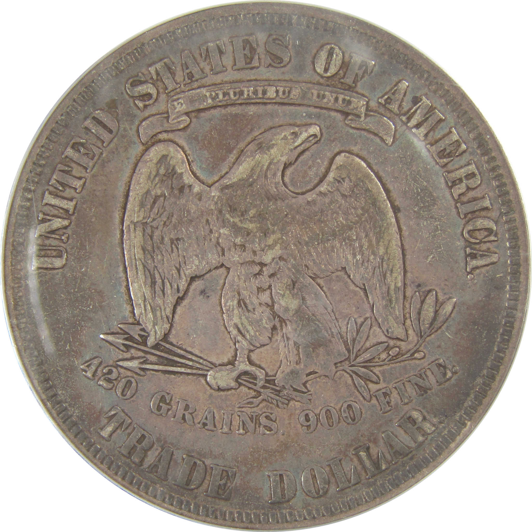 1877 Trade Dollar VF 30 ANACS Silver $1 Coin SKU:I20834