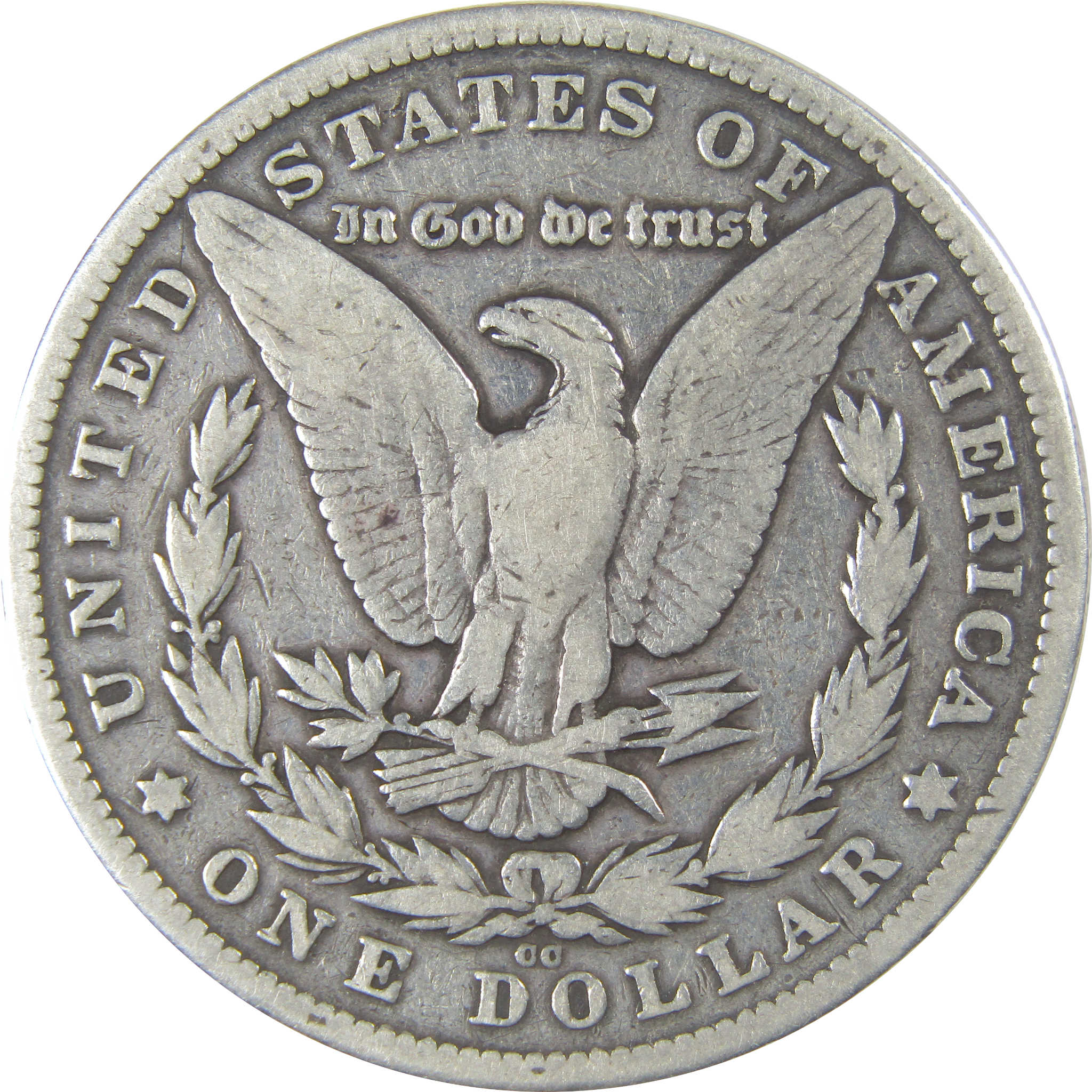 1880 CC Morgan Dollar VG Very Good Silver $1 Coin SKU:CP27 - Morgan coin - Morgan silver dollar - Morgan silver dollar for sale - Profile Coins & Collectibles