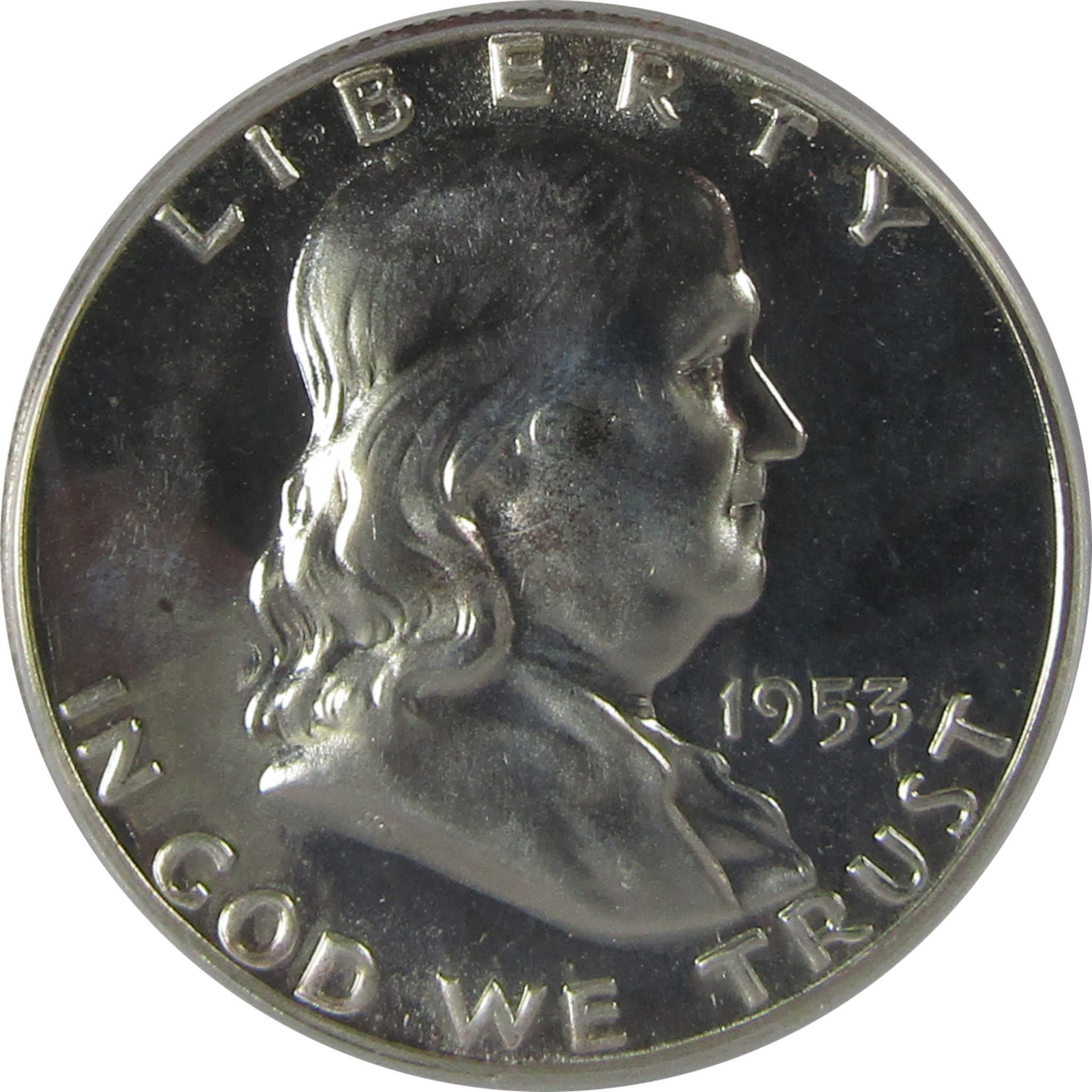 1953 Franklin Half Dollar PF 66 ANACS Silver Proof 50c Coin SKU:I23043