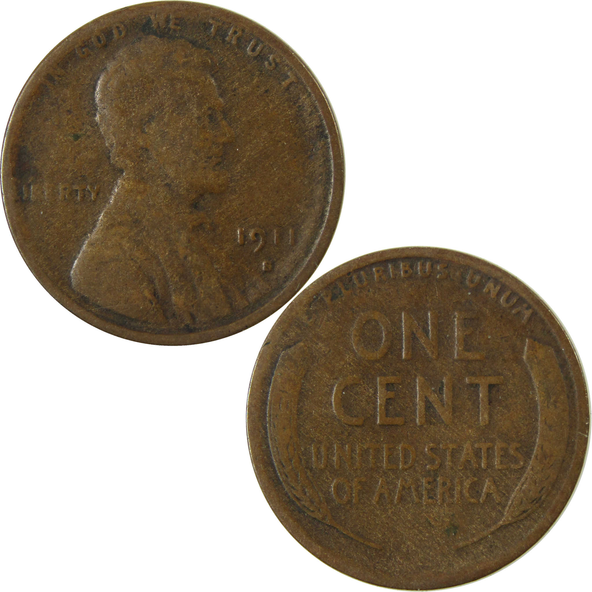 1911 S Lincoln Wheat Cent G Good Penny 1c Coin Collectible SKU:I28127