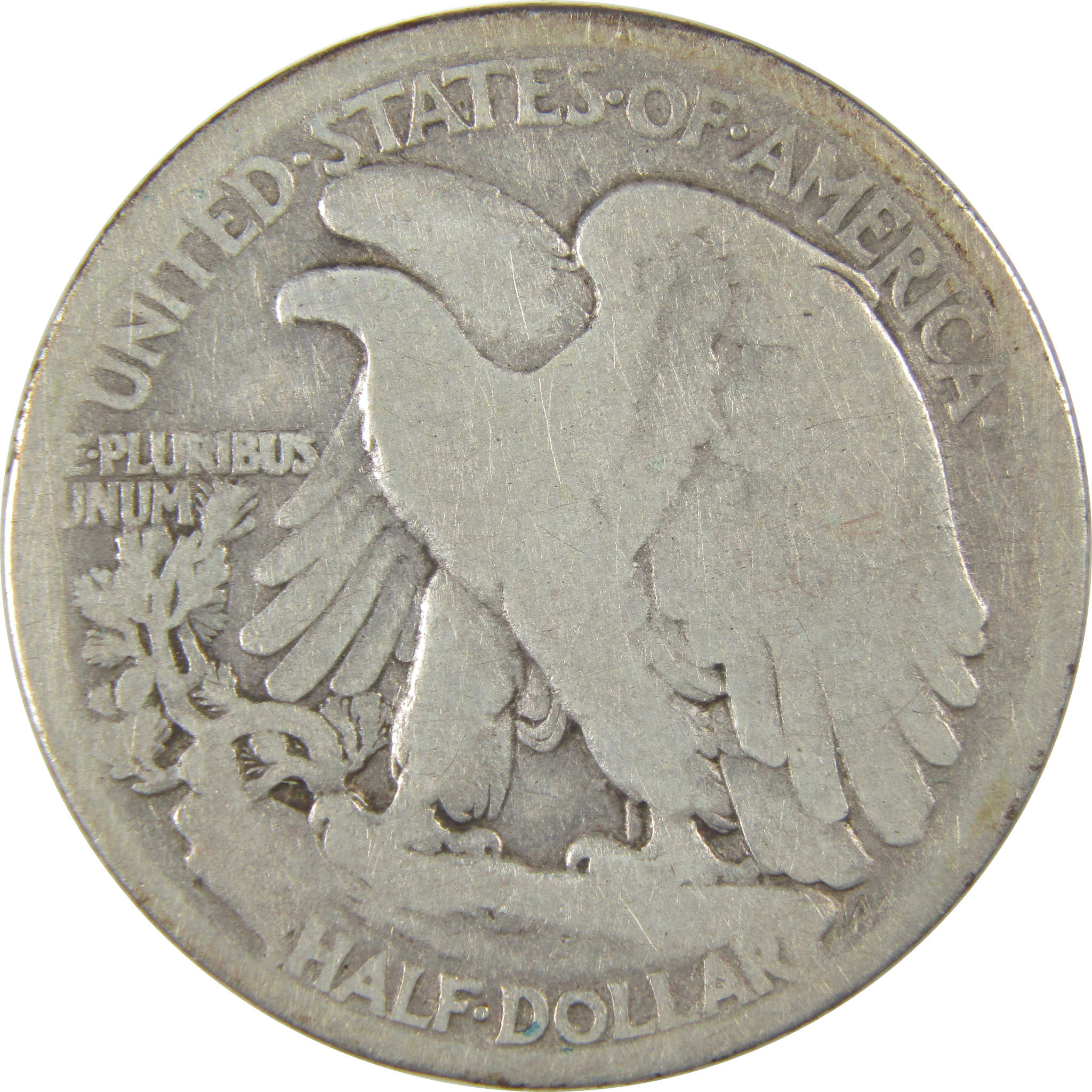 1917 D Obverse Liberty Walking Half Dollar G Good Silver SKU:I23752