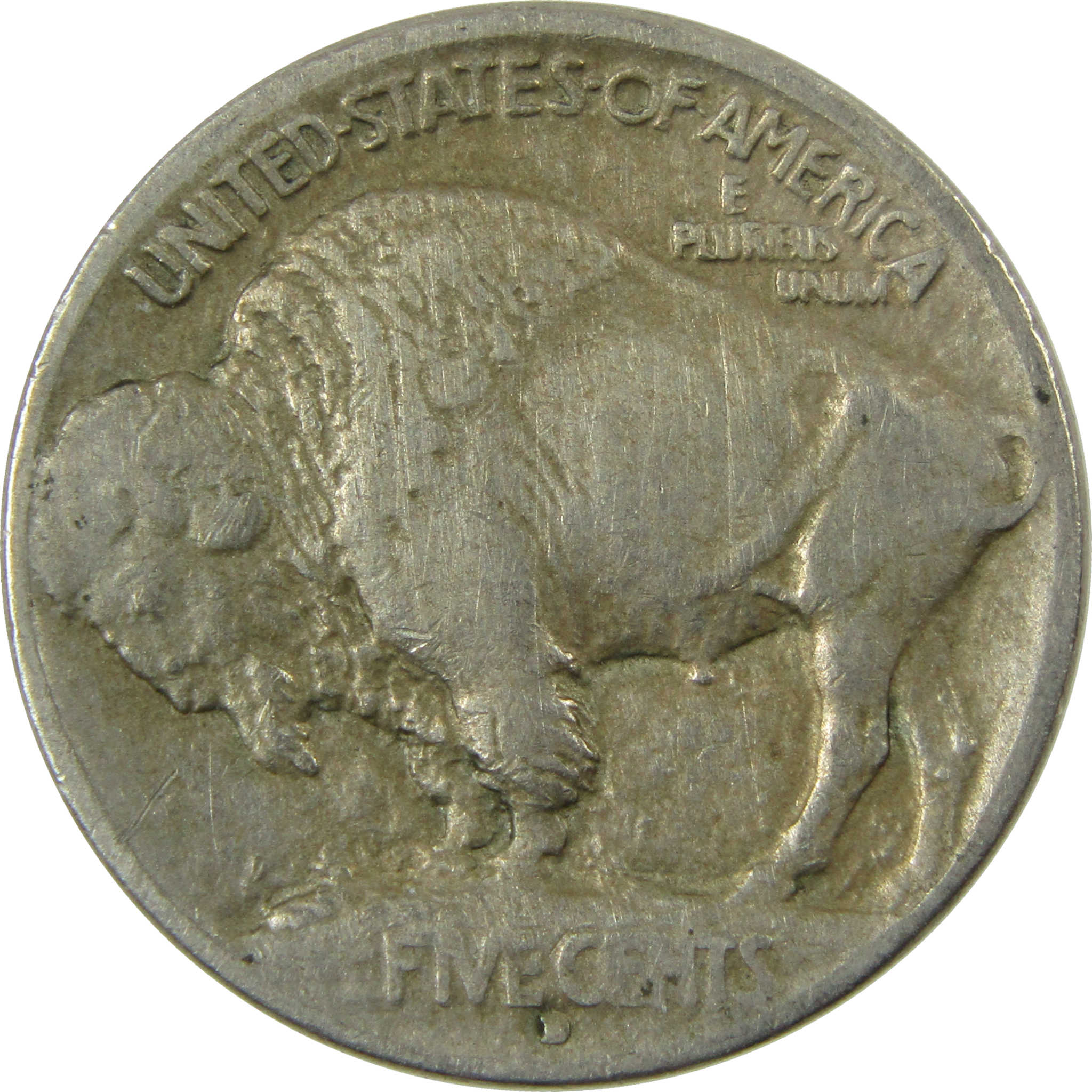 1913 D Type 1 Buffalo Nickel VF Very Fine Details SKU:I28121