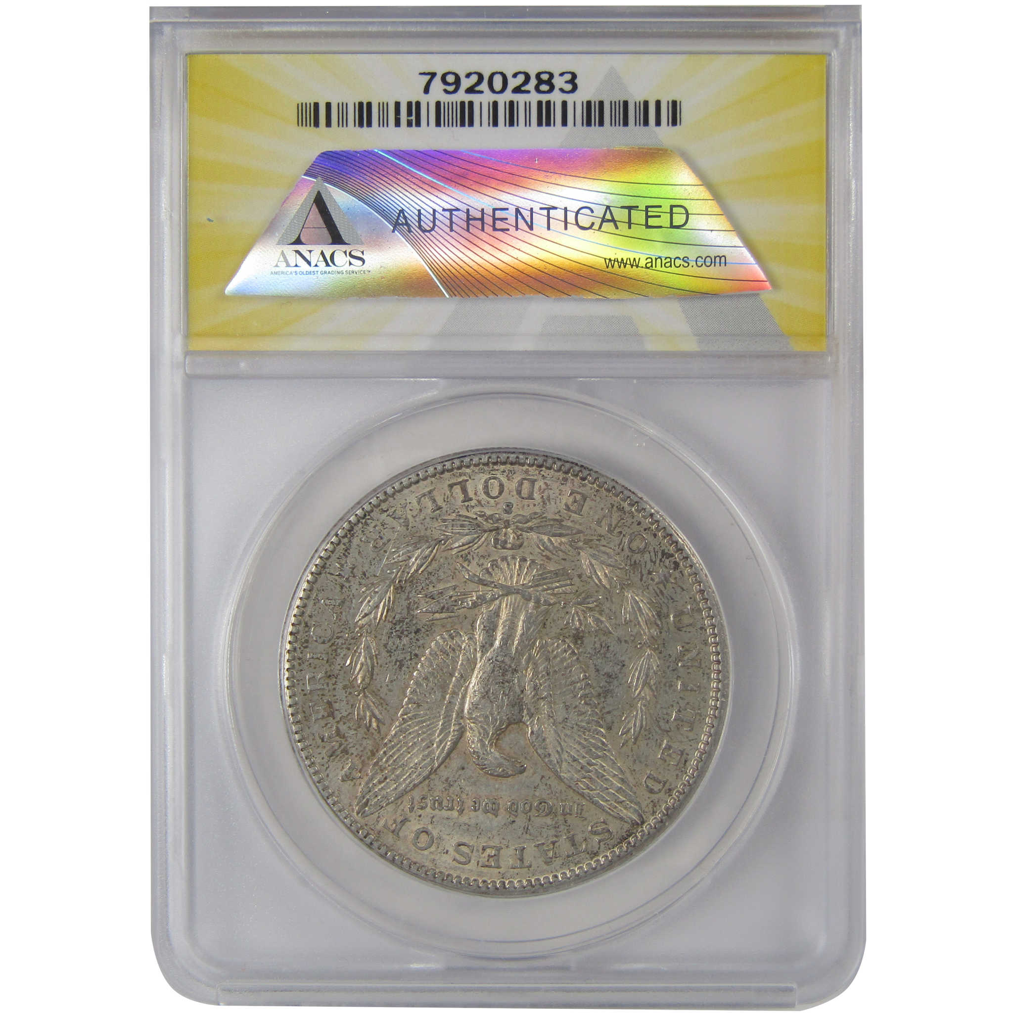 1900 S Morgan Dollar AU 53 ANACS Silver $1 Coin SKU:CP190 - Morgan coin - Morgan silver dollar - Morgan silver dollar for sale - Profile Coins & Collectibles