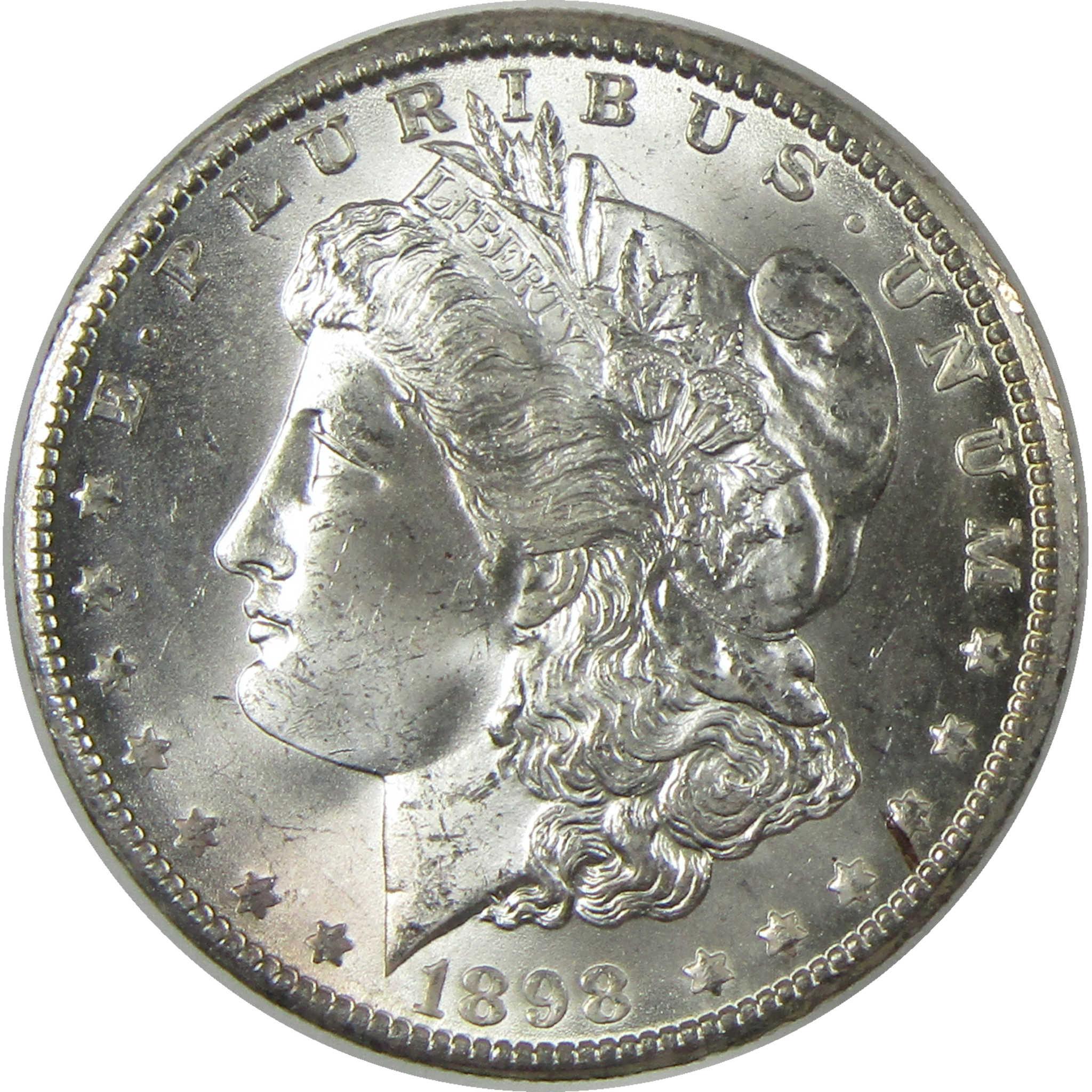 1898 O Morgan Silver Dollar BU Gem Uncirculated Mint State $1 Coin - Morgan coin - Morgan silver dollar - Morgan silver dollar for sale - Profile Coins & Collectibles