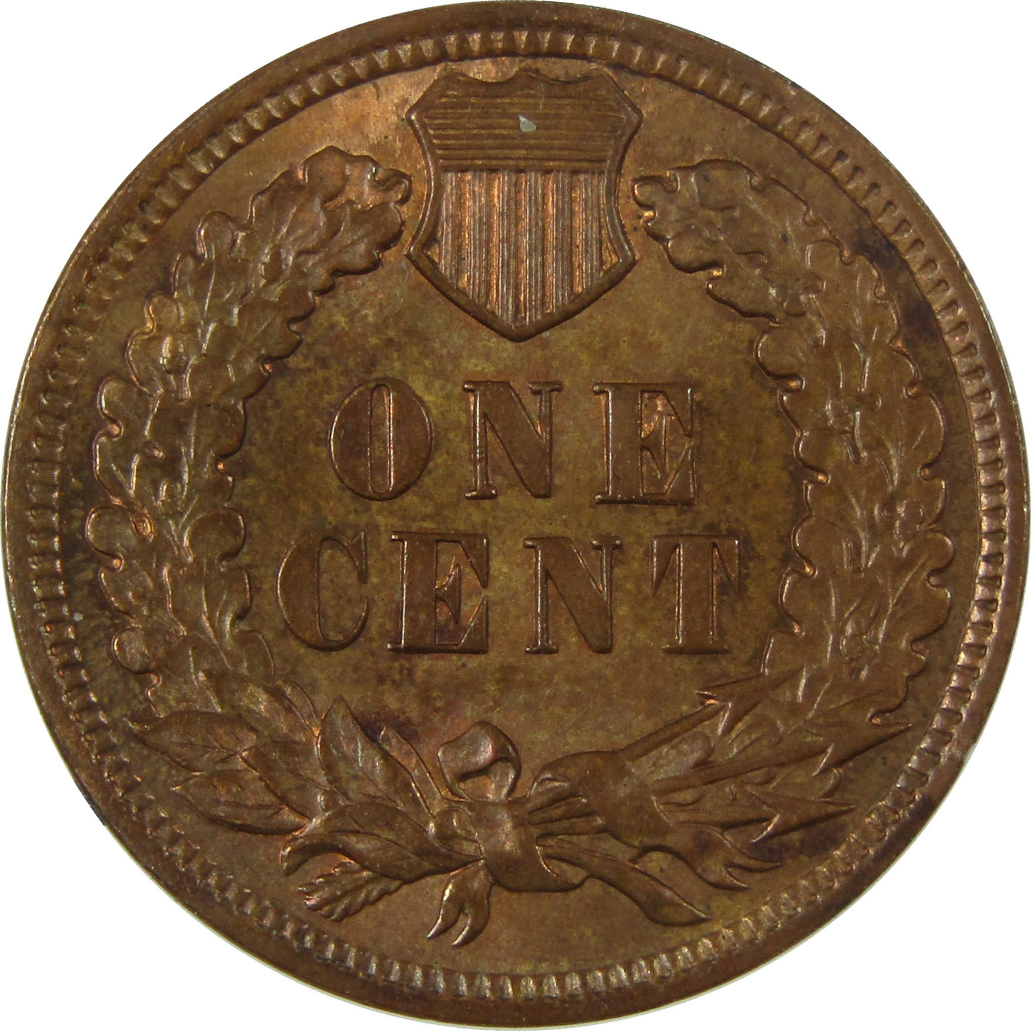 1902 Indian Head Cent AU About Uncirculated Penny 1c Coin SKU:I26934