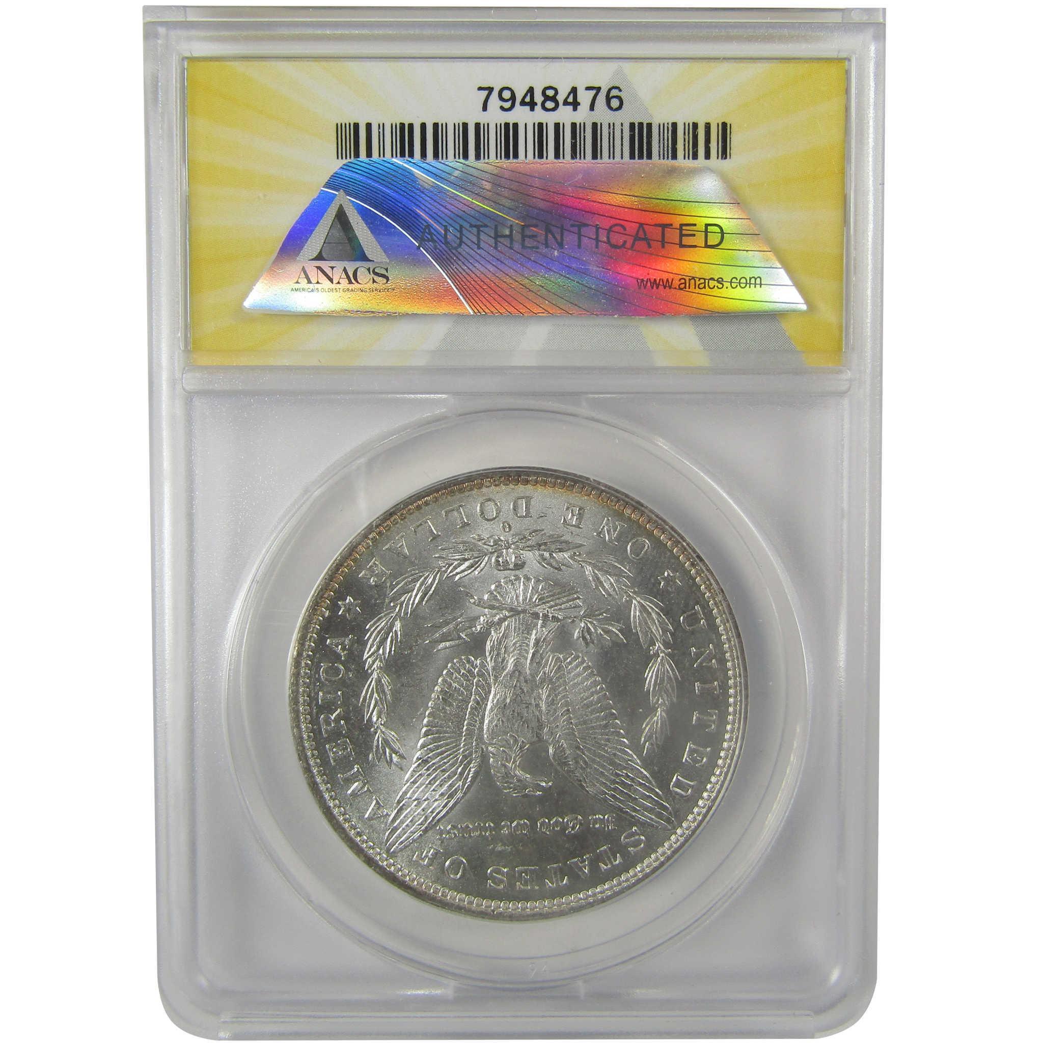 1882 O/S VAM-4 Recessed Top 100 Morgan Dollar MS 62 ANACS SKU:I21953 - Morgan coin - Morgan silver dollar - Morgan silver dollar for sale - Profile Coins & Collectibles