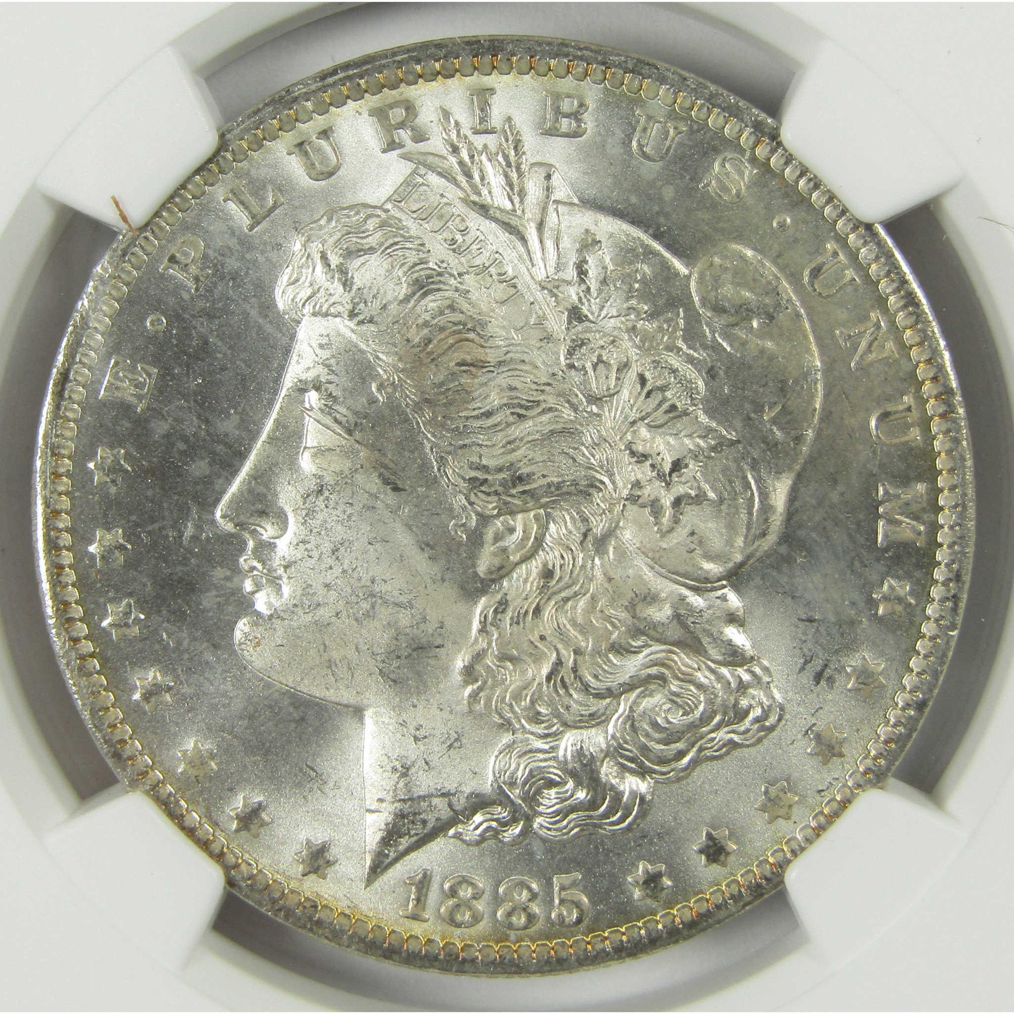 1885 O Morgan Silver Dollar MS 64 NGC Uncirculated SKU:CP867 - Morgan coin - Morgan silver dollar - Morgan silver dollar for sale - Profile Coins & Collectibles