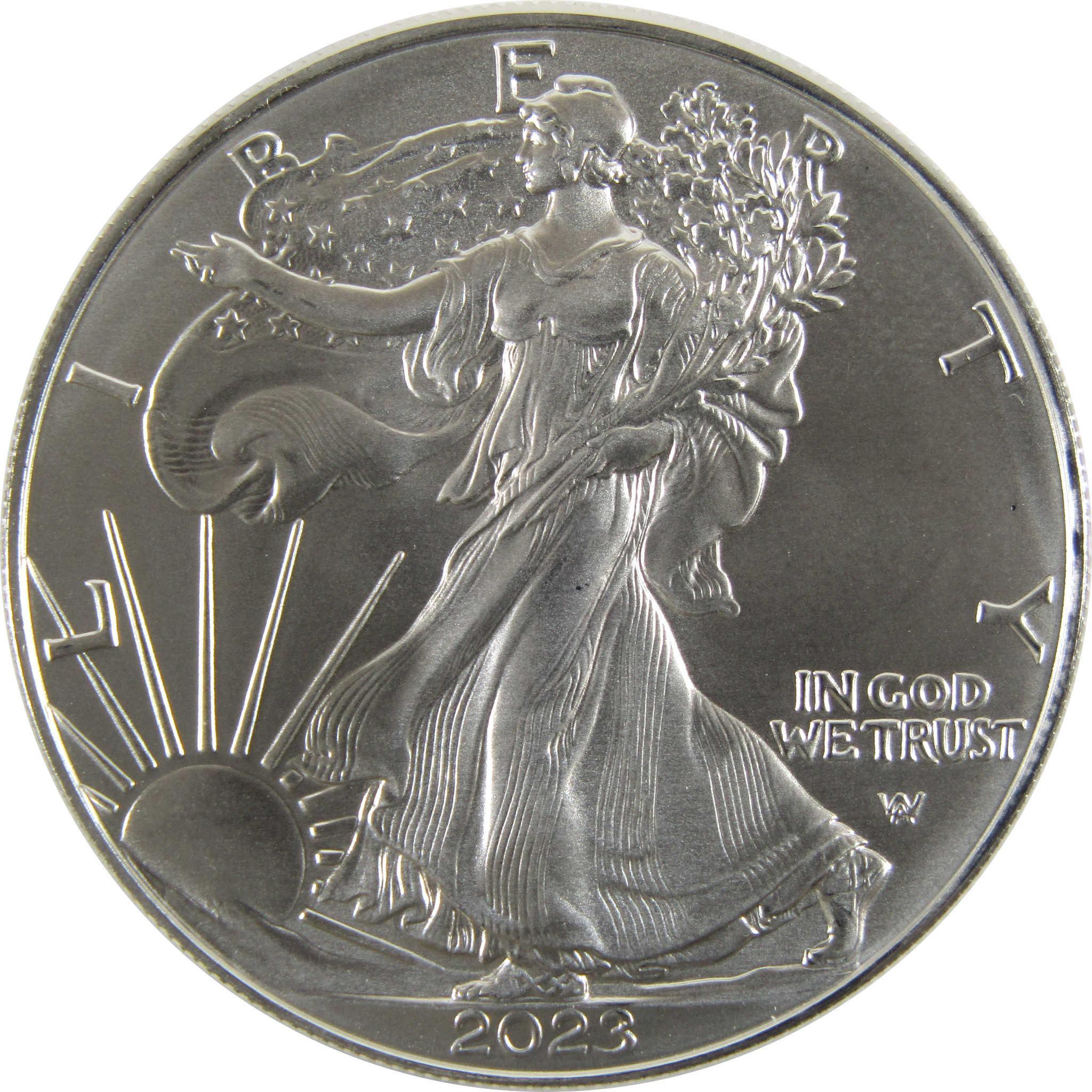 2023 American Eagle BU Uncirculated 1 oz .999 Silver Bullion $1 Coin