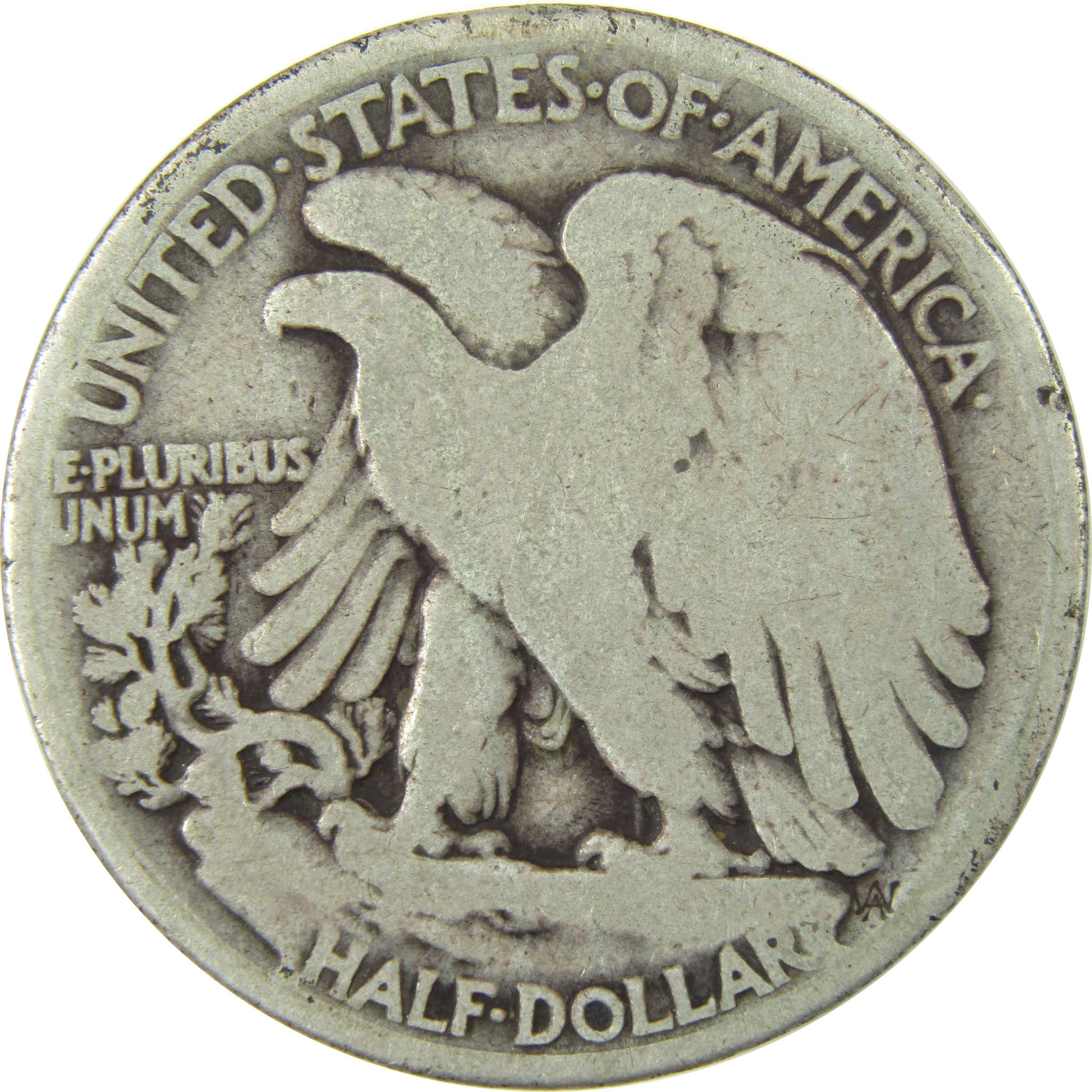 1919 Liberty Walking Silver Half Dollar G Good SKU:CP1426