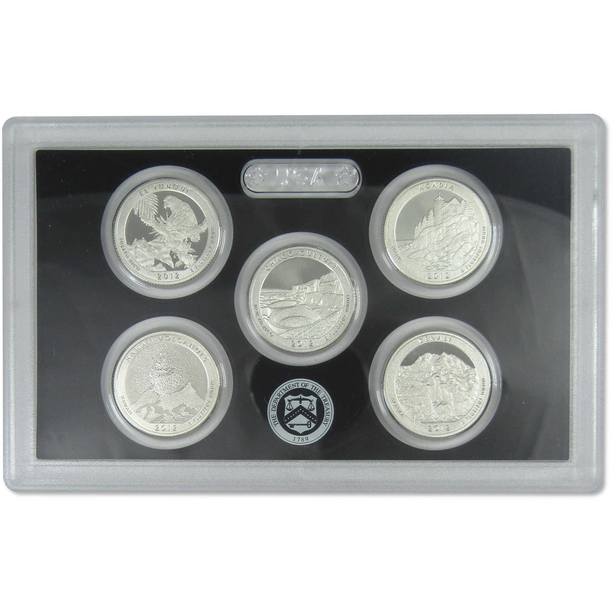 2012 Silver Proof Set U.S. Mint Original Government Packaging OGP COA