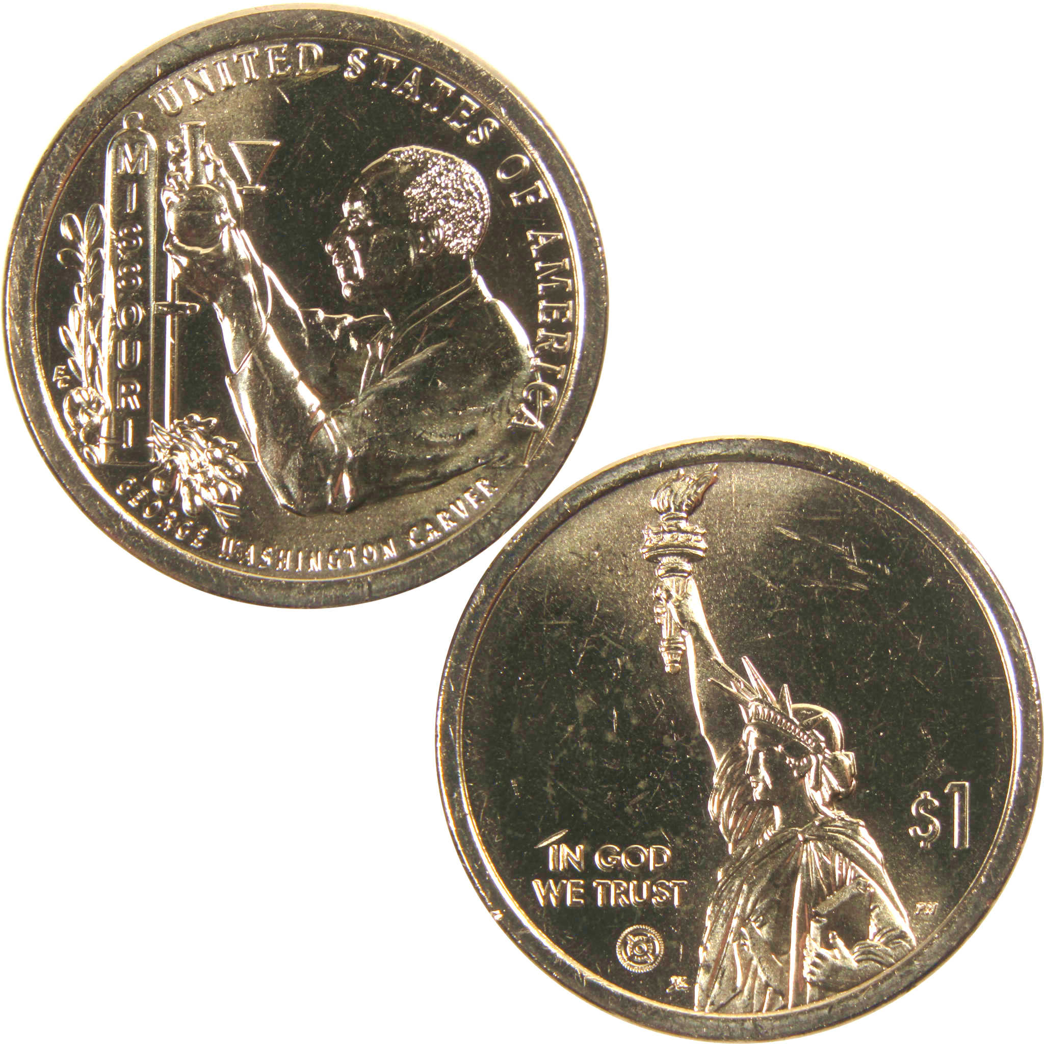 2024 D Washington Carver American Innovation Dollar Uncirculated $1