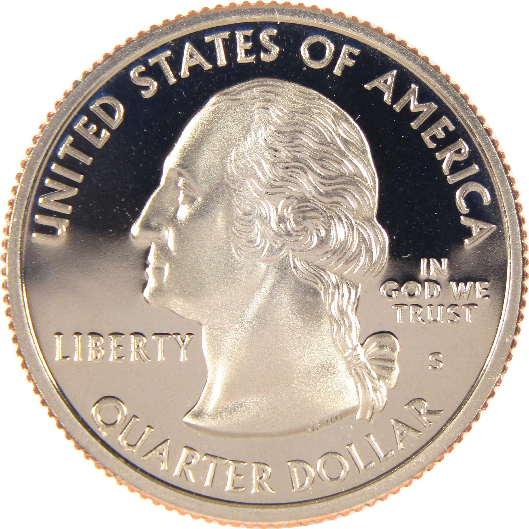 1999 S New Jersey State Quarter Clad 25c Proof Coin