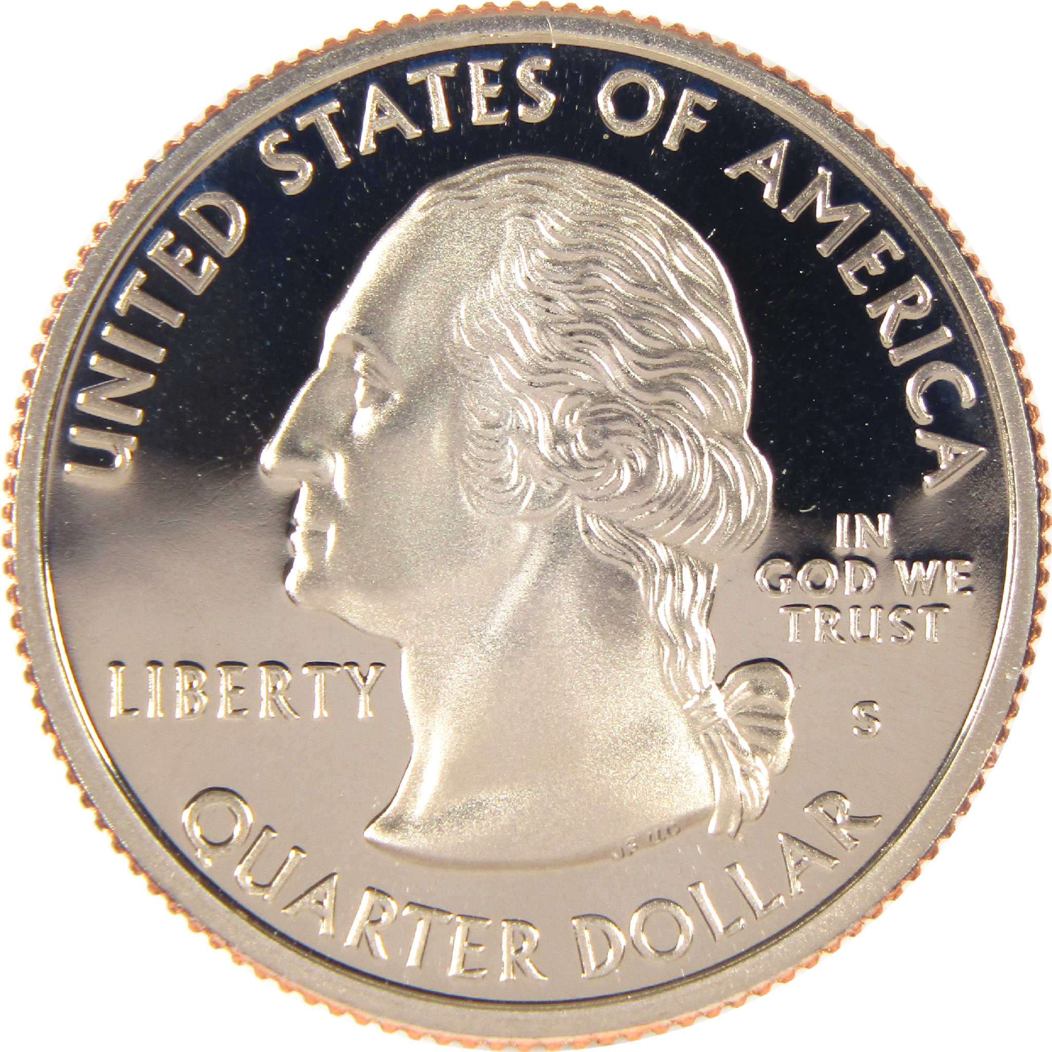 1999 S New Jersey State Quarter Clad 25c Proof Coin