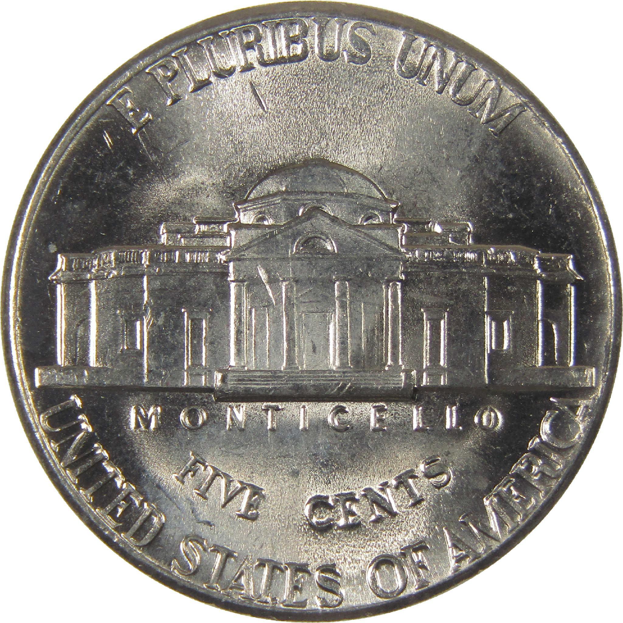 1971 D Jefferson Nickel Uncirculated 5c Coin