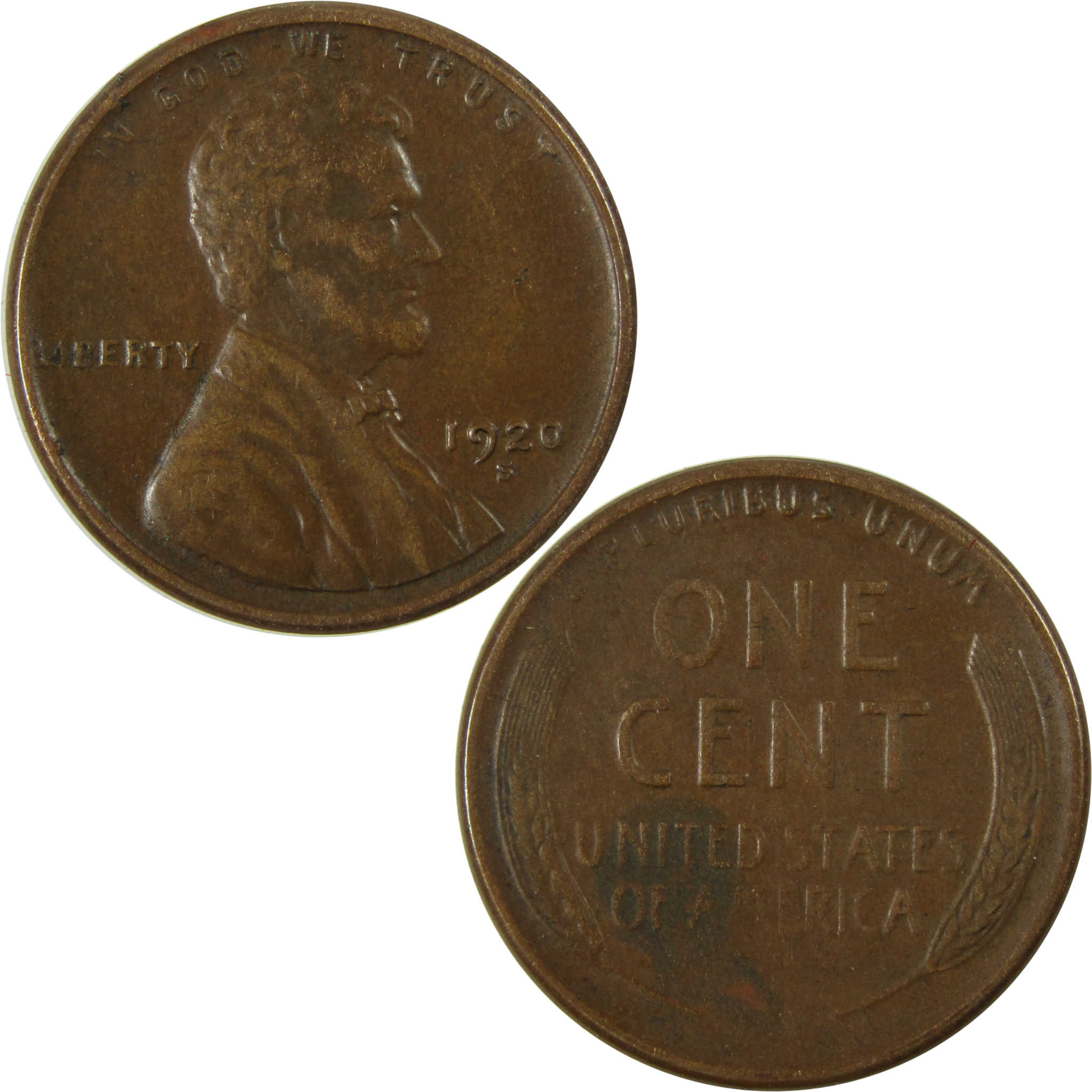 1920 S Lincoln Wheat Cent XF EF Extremely Fine Penny SKU:I26654