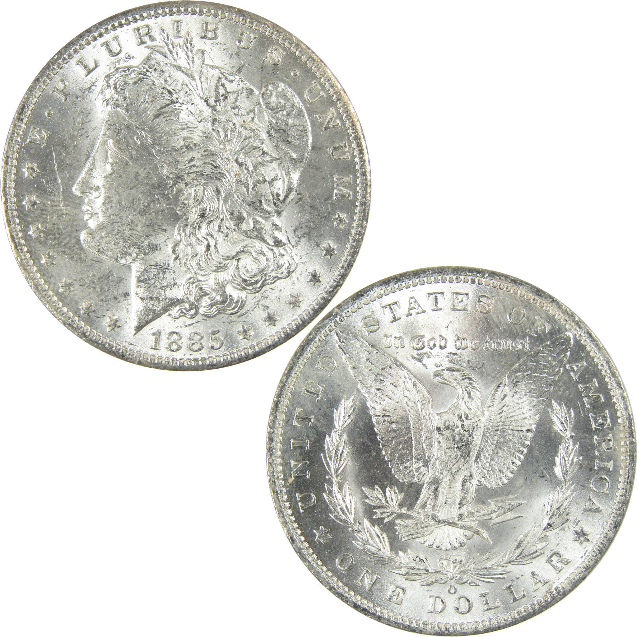 1885 O Morgan Silver Dollar Uncirculated Mint State $1 Coin SKU:I27469 - Morgan coin - Morgan silver dollar - Morgan silver dollar for sale - Profile Coins & Collectibles