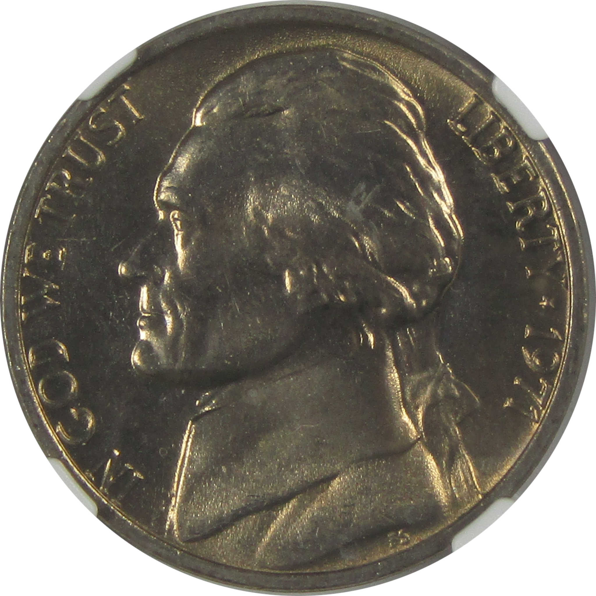 1971 Jefferson Nickel MS 66 5FS NGC Original Bag Fragment SKU:I23486