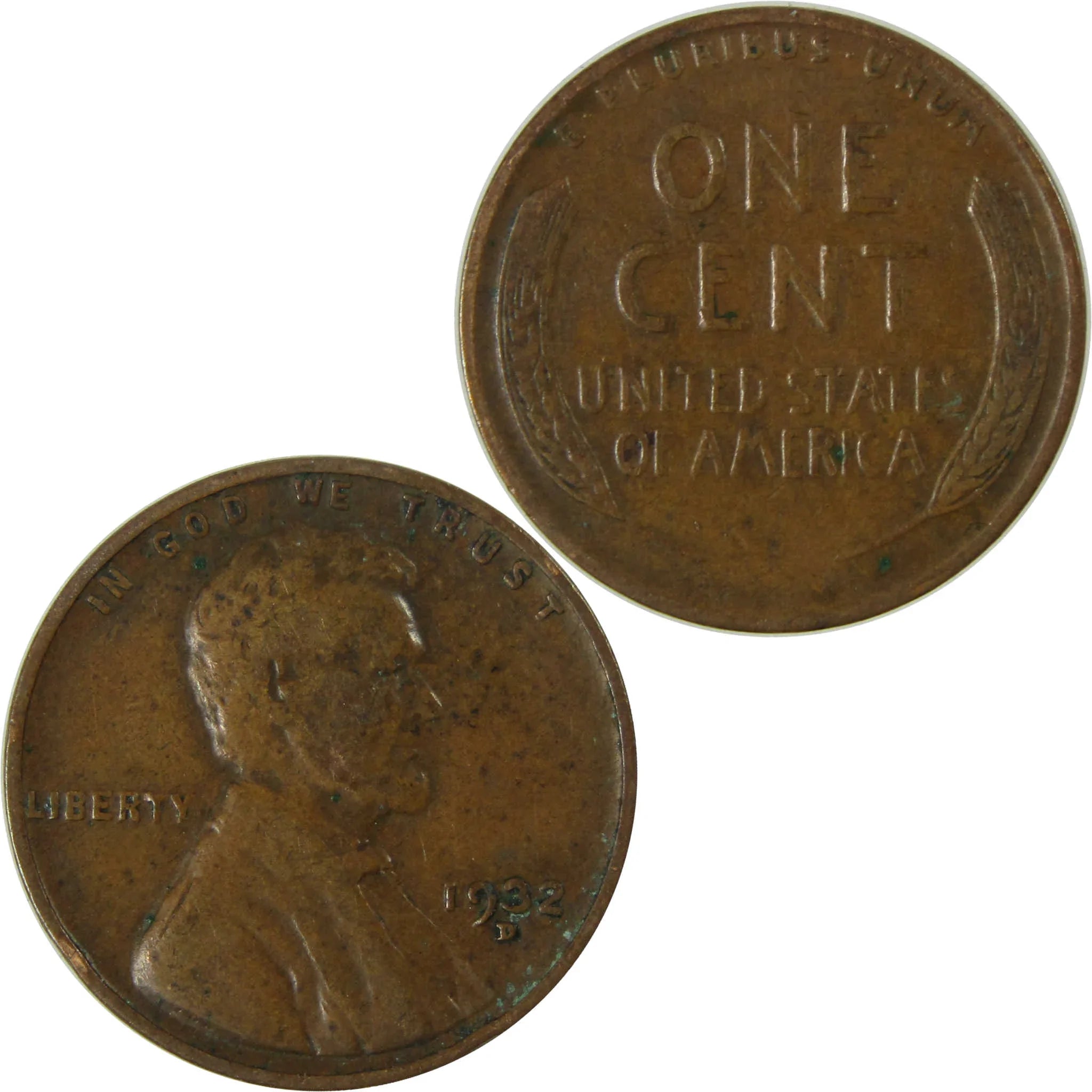 1932 D Lincoln Wheat Cent G Good Penny 1c Coin Collectible SKU:I26667