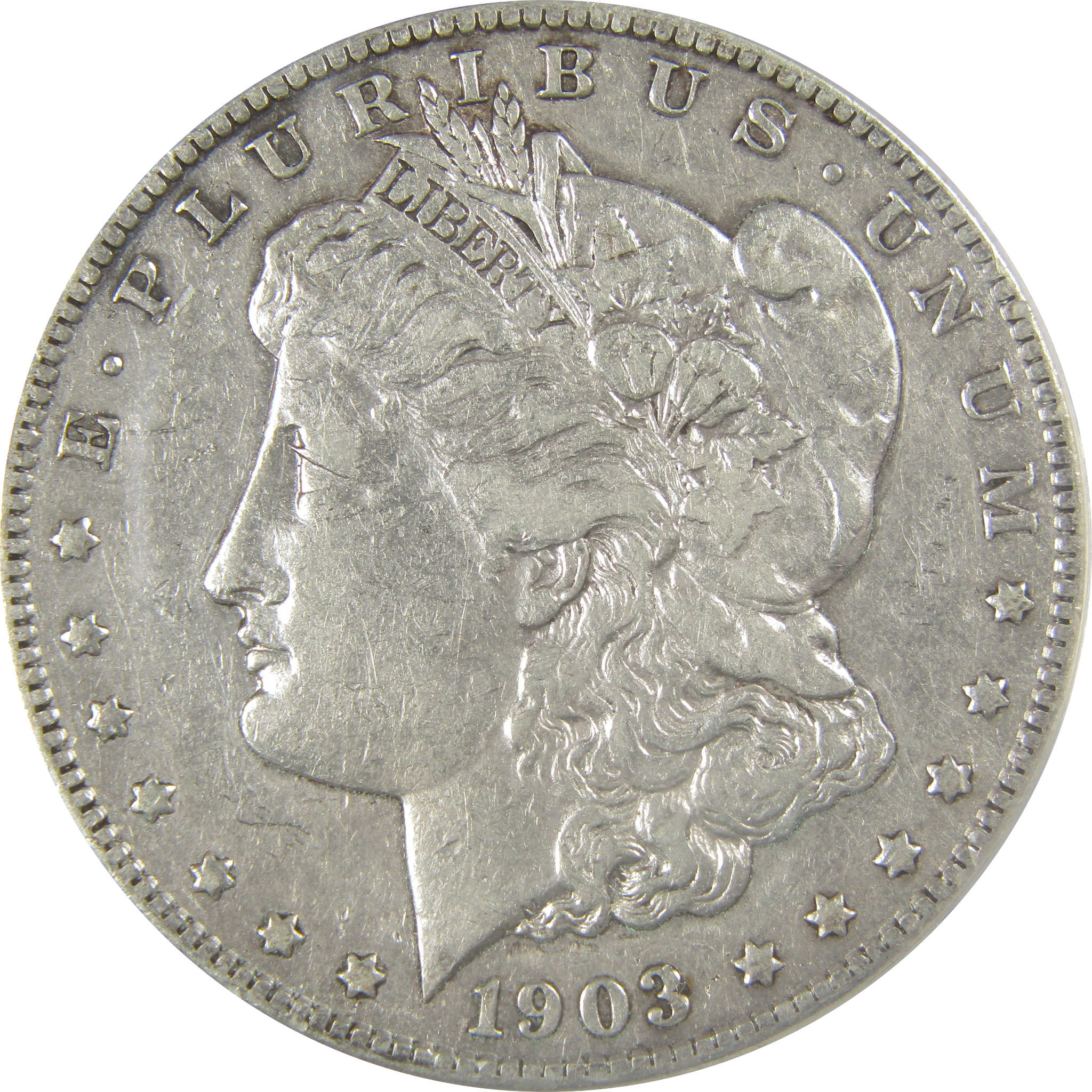 1903 S Morgan Dollar EF 40 Details ANACS Silver $1 Coin SKU:I21778 - Morgan coin - Morgan silver dollar - Morgan silver dollar for sale - Profile Coins & Collectibles