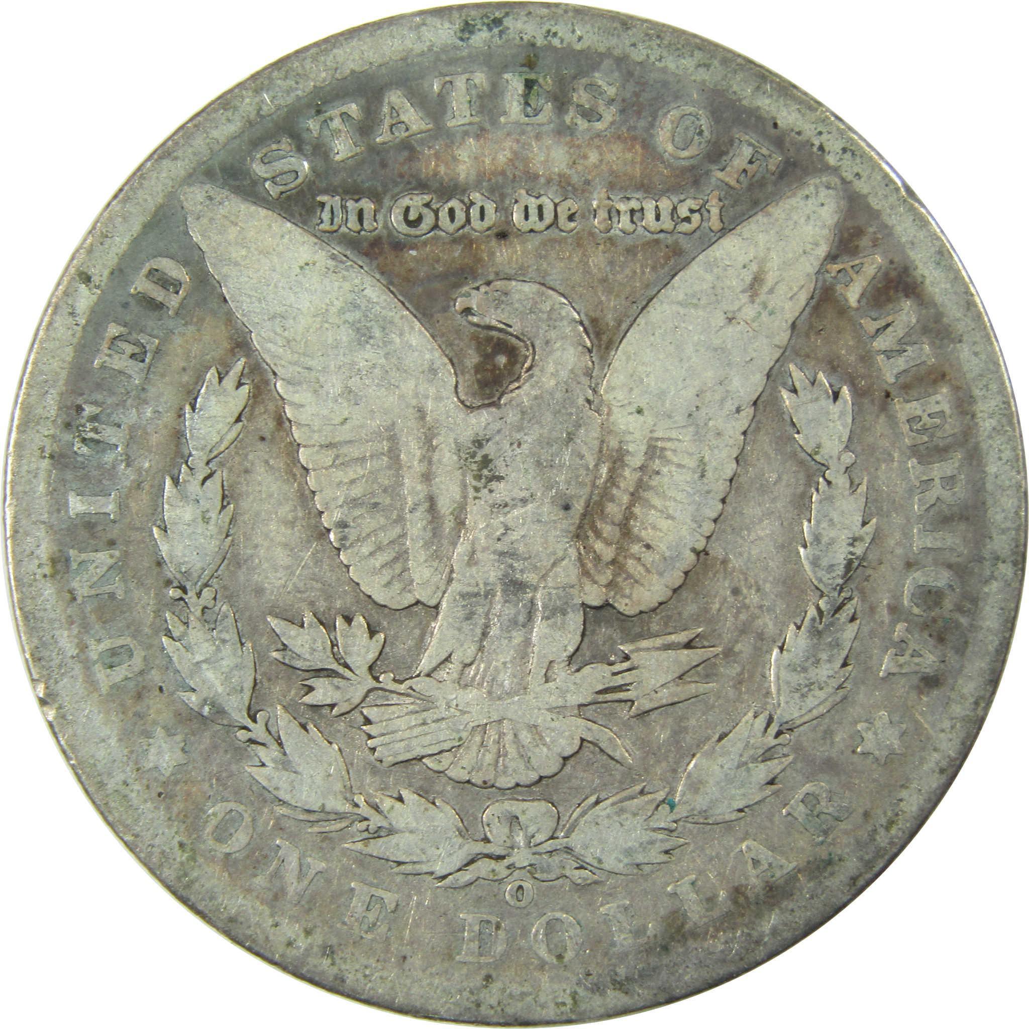 1893 O Morgan Silver Dollar AG About Good $1 Coin SKU:I25203 - Morgan coin - Morgan silver dollar - Morgan silver dollar for sale - Profile Coins & Collectibles
