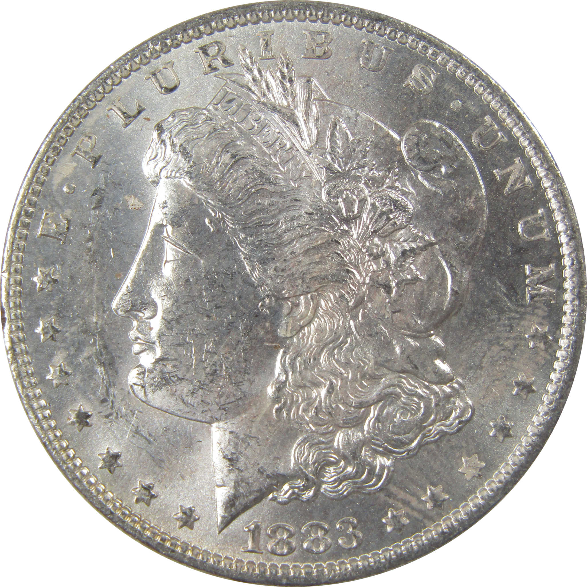 1883 O Morgan Silver Dollar Uncirculated Mint State $1 Coin SKU:I24859 - Morgan coin - Morgan silver dollar - Morgan silver dollar for sale - Profile Coins & Collectibles