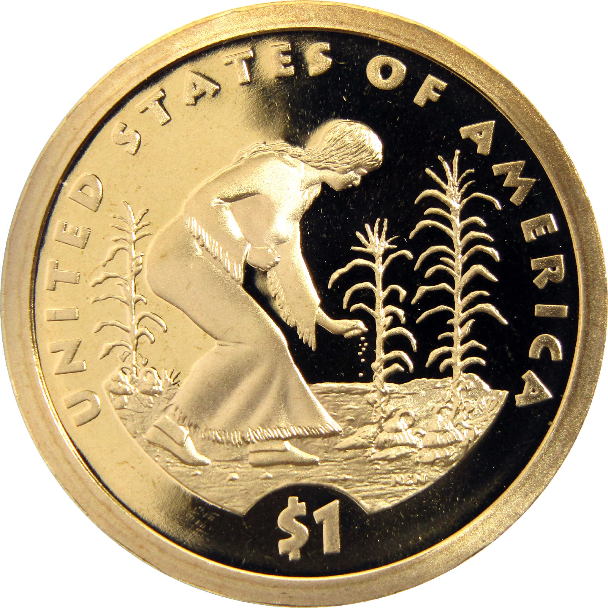 2009 S Three Sisters Native American Dollar Choice Proof $1 Coin