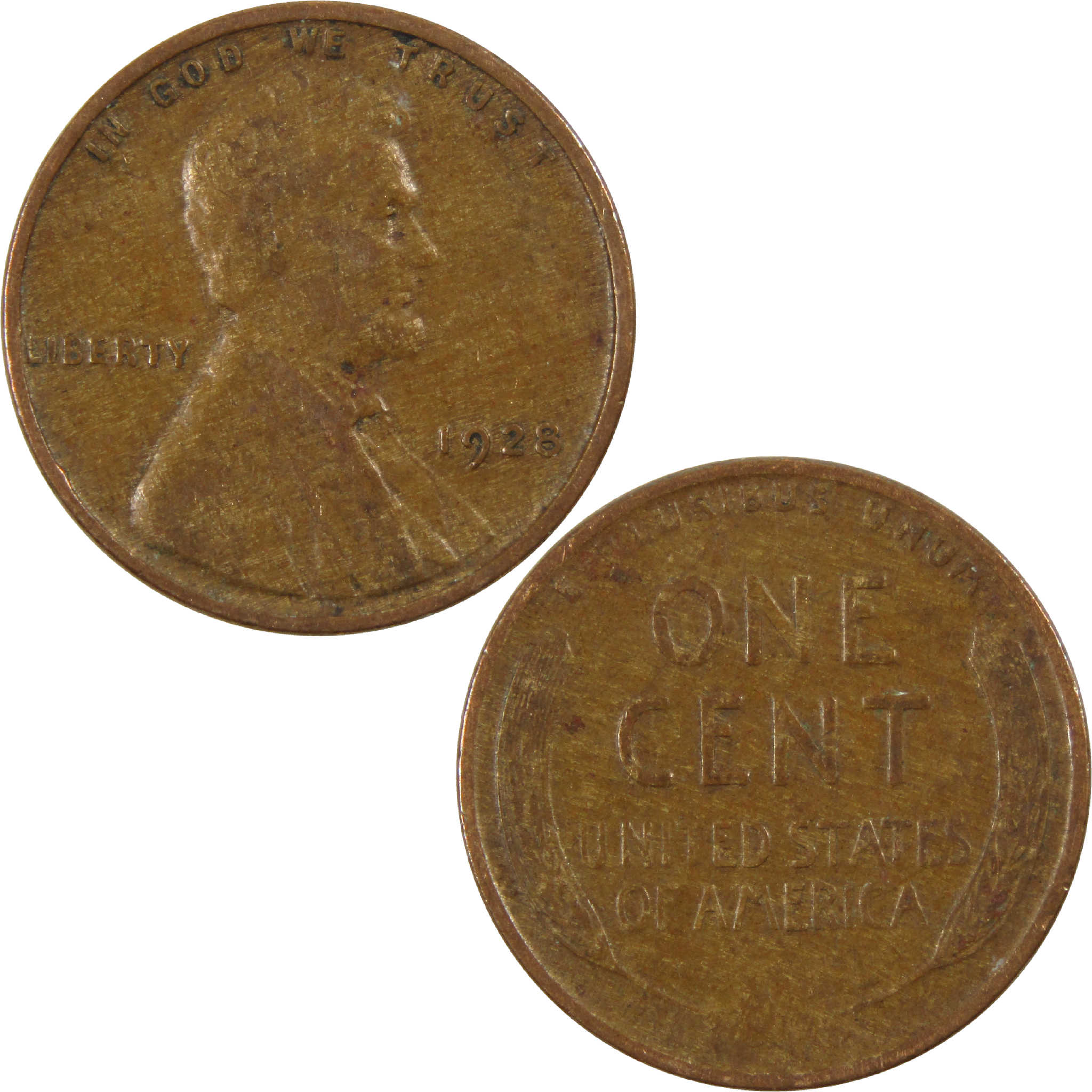 1928 Lincoln Wheat Cent VG Very Good Penny 1c Coin