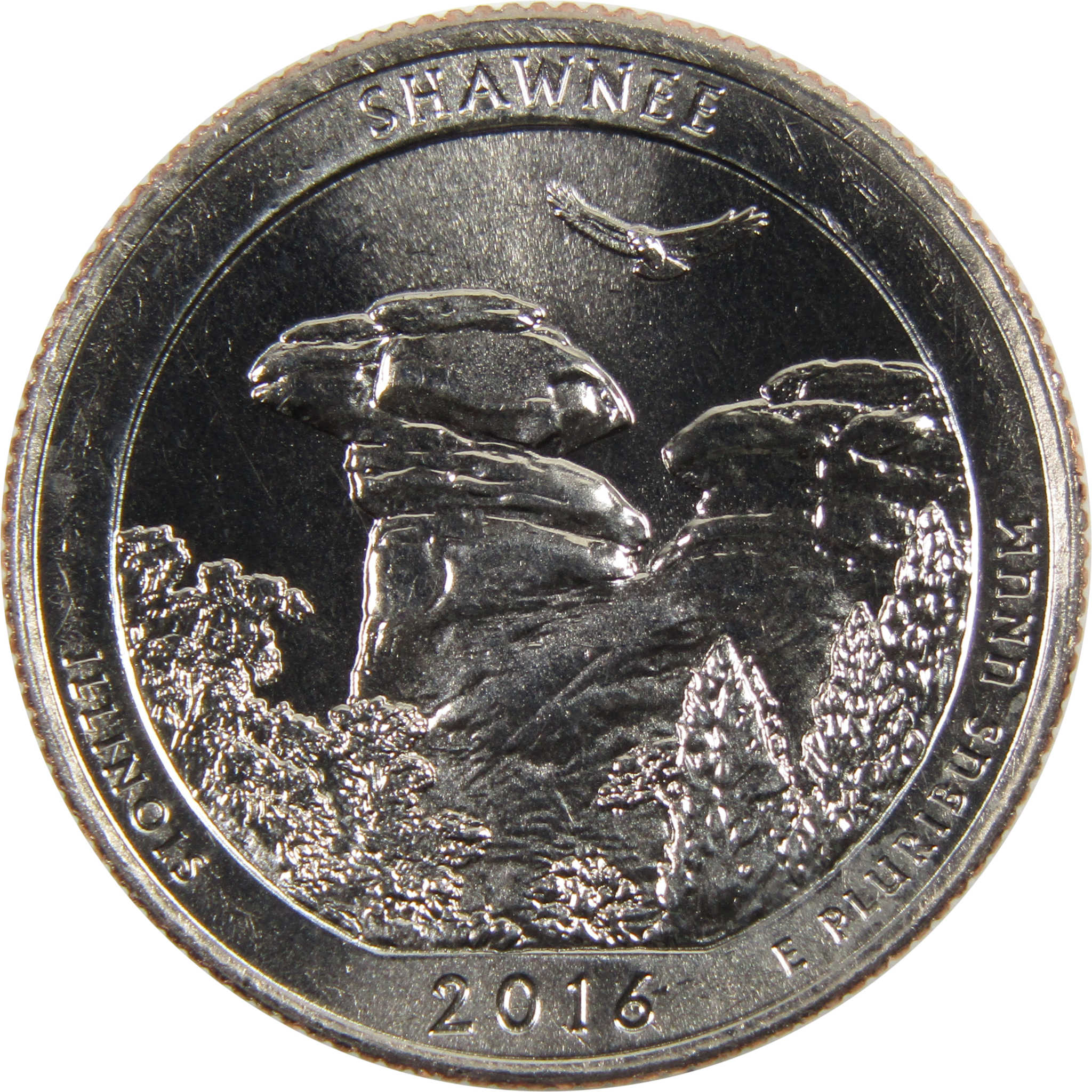 2016 D Shawnee National Forest Quarter BU Uncirculated Clad 25c Coin