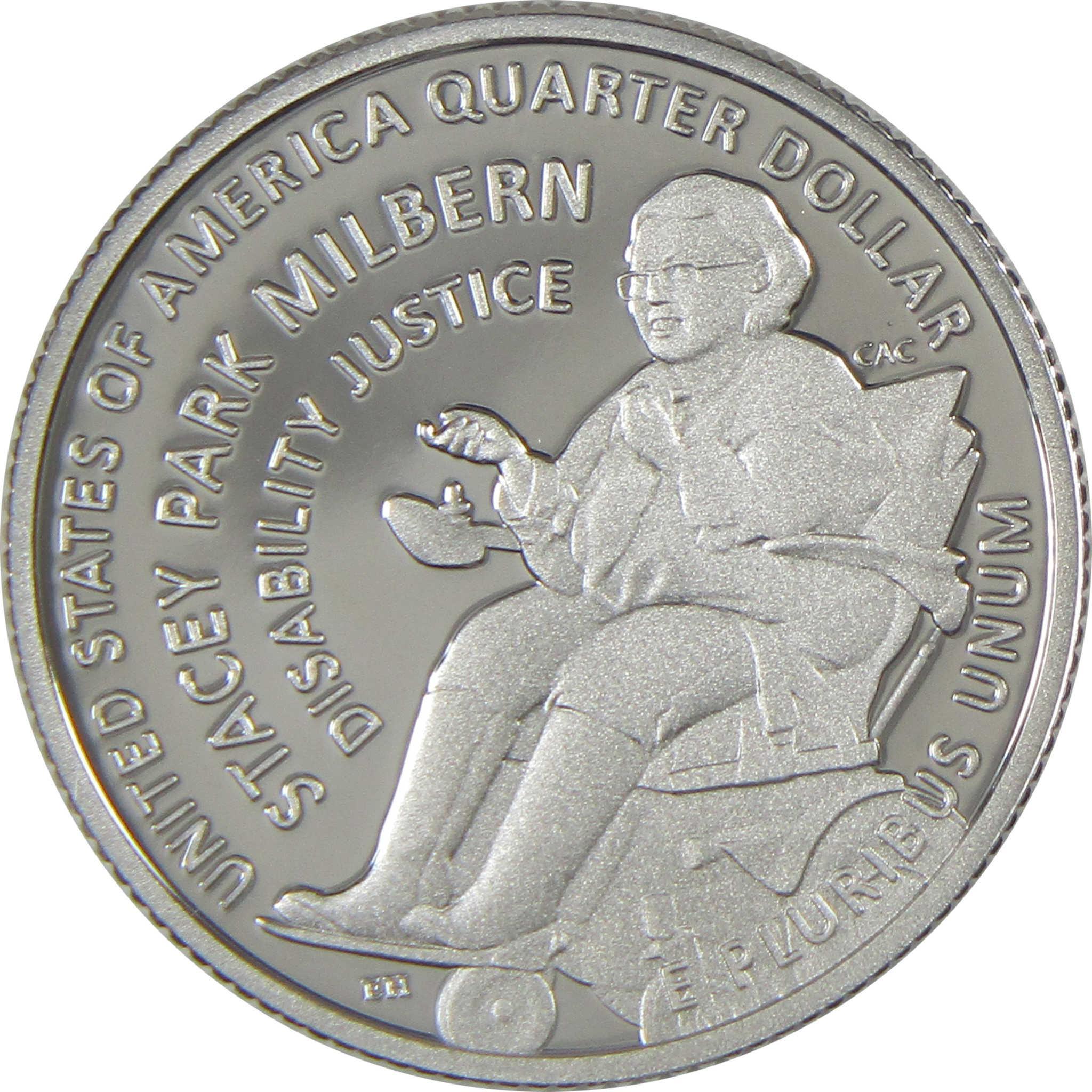 2025 S Stacey Park Milbern American Women Quarter .999 Silver Proof