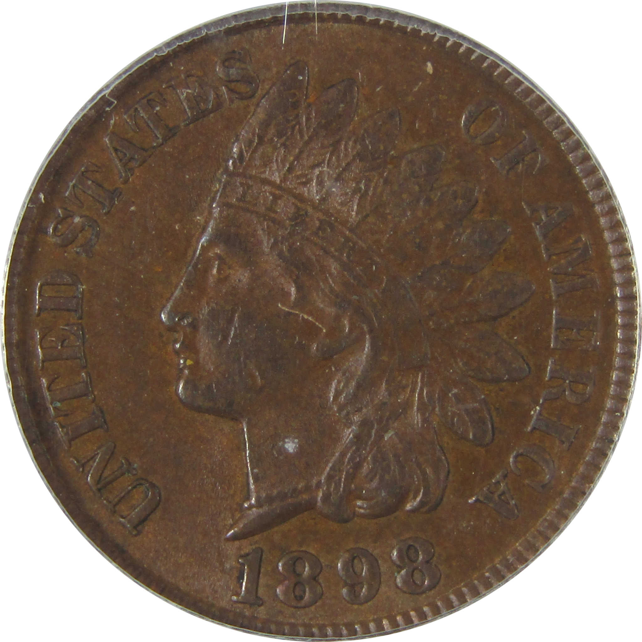 1898 Indian Head Cent MS 62 BN ICG Penny Uncirculated SKU:I22943