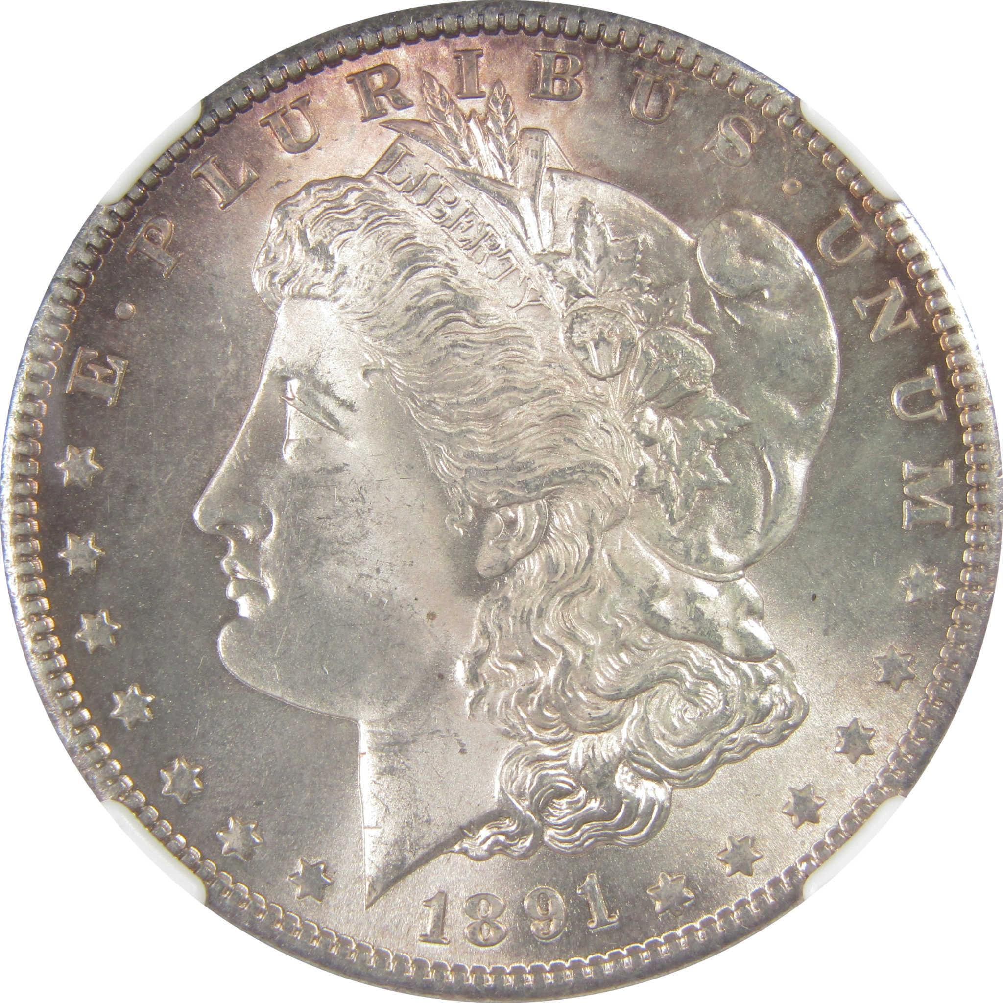 1891 S Morgan Dollar MS 65 NGC Silver Uncirculated $1 Coin SKU:I23444 - Morgan coin - Morgan silver dollar - Morgan silver dollar for sale - Profile Coins & Collectibles