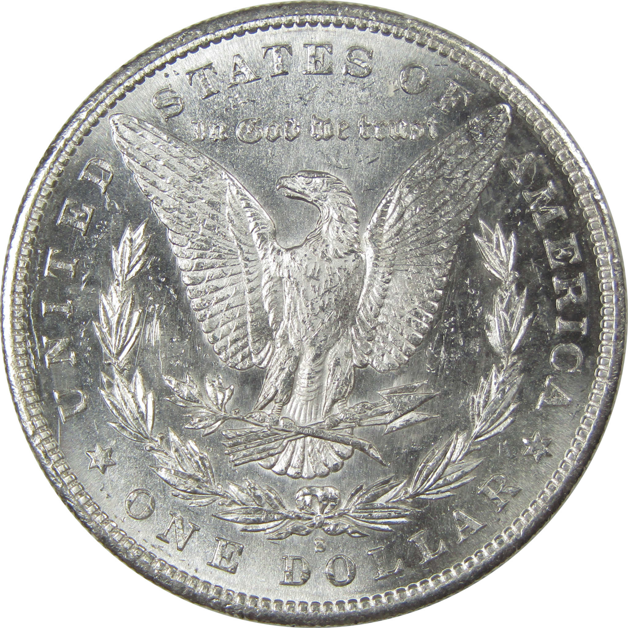 1890 S Morgan Dollar Uncirculated Details Silver $1 Coin SKU:I21079 - Morgan coin - Morgan silver dollar - Morgan silver dollar for sale - Profile Coins & Collectibles