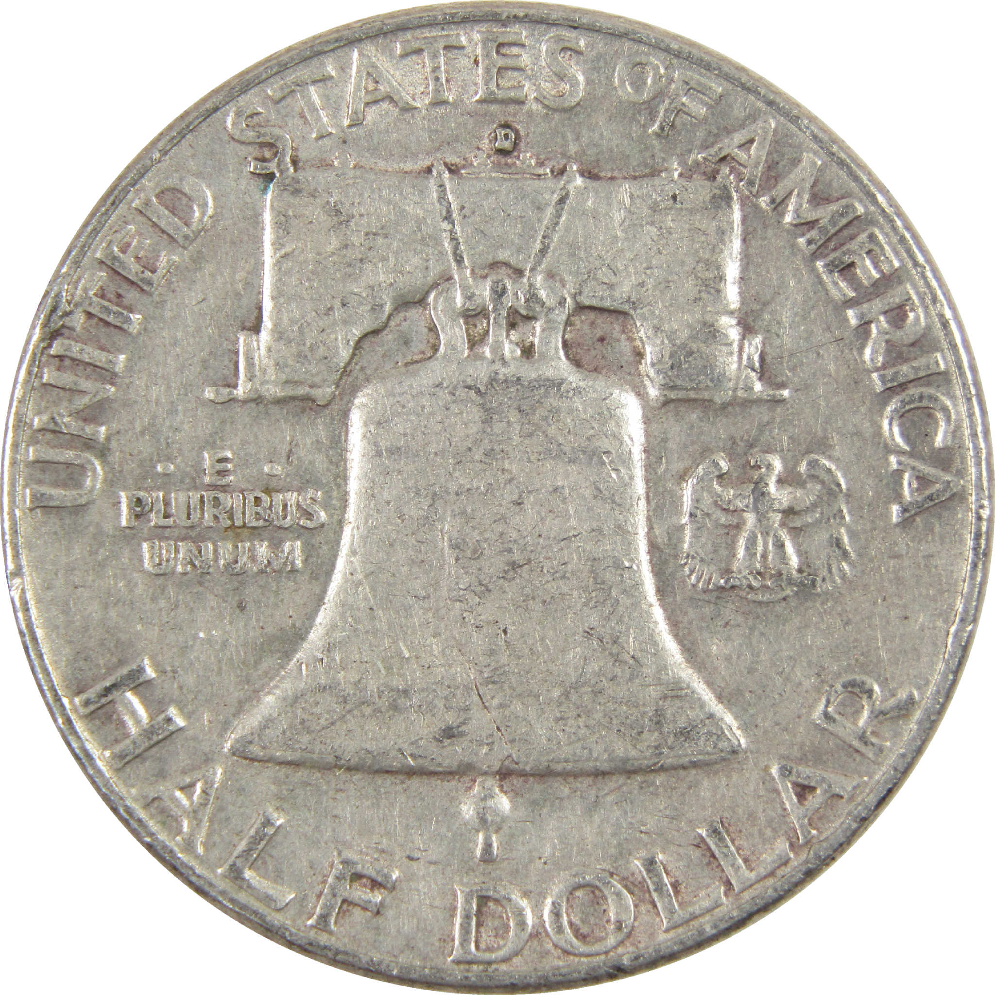 1961 D Franklin Half Dollar G Good Silver 50c Coin