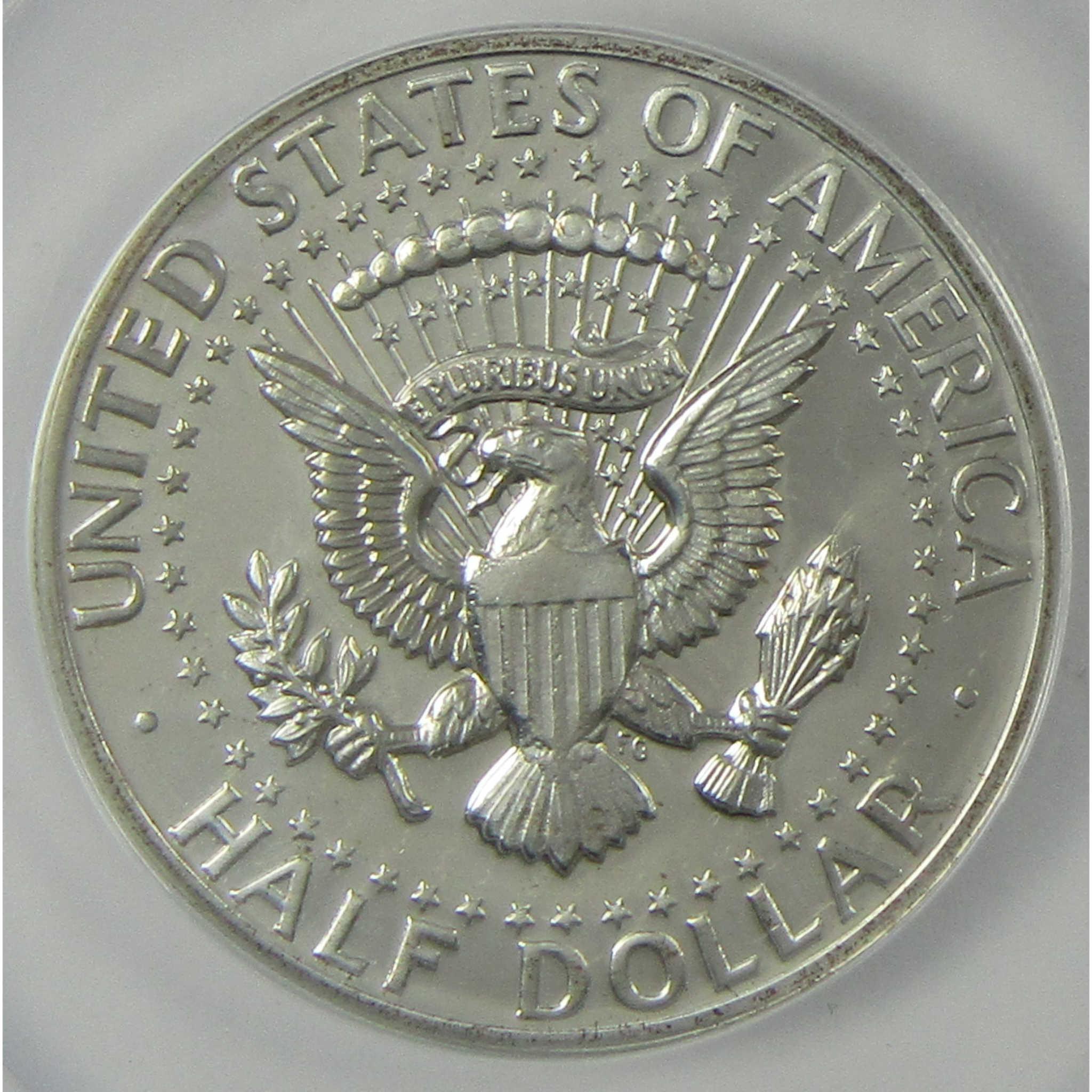 1964 Accented Hair Kennedy Silver 50c PF 66 DCAM ANACS SKU:I25038
