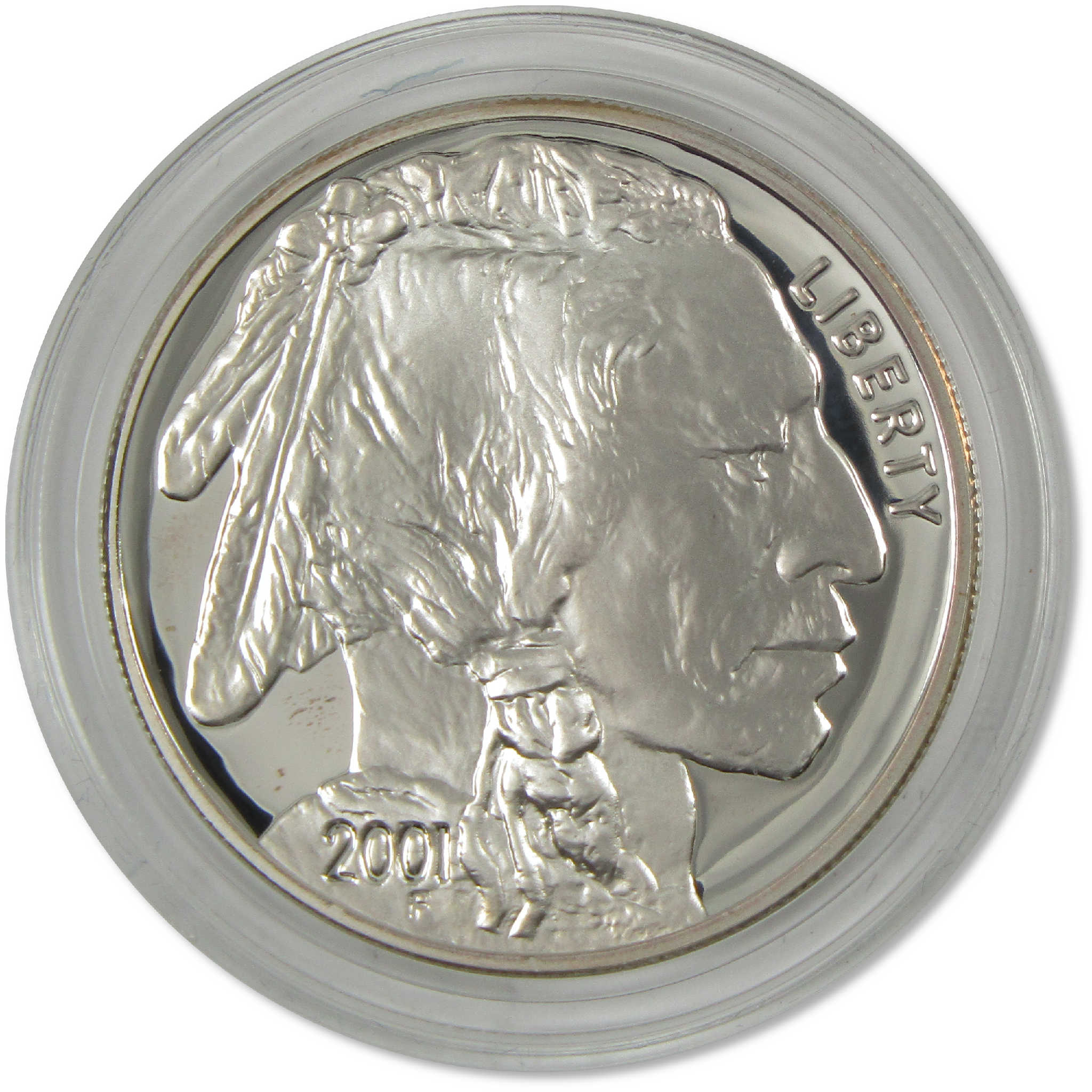 American Buffalo Commemorative Dollar 2001 P Proof Silver OGP COA